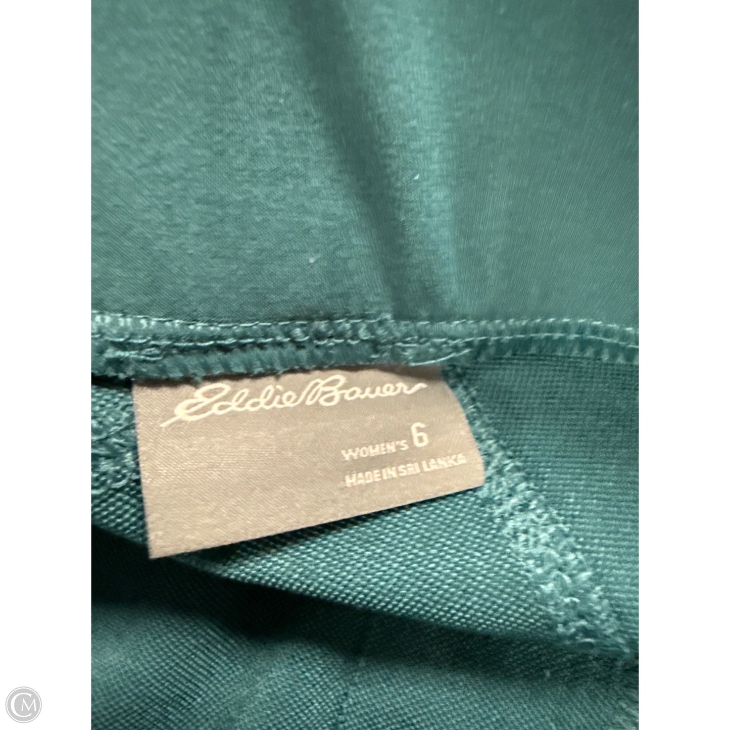 Athletic Pants By Eddie Bauer In Green, Size: 6