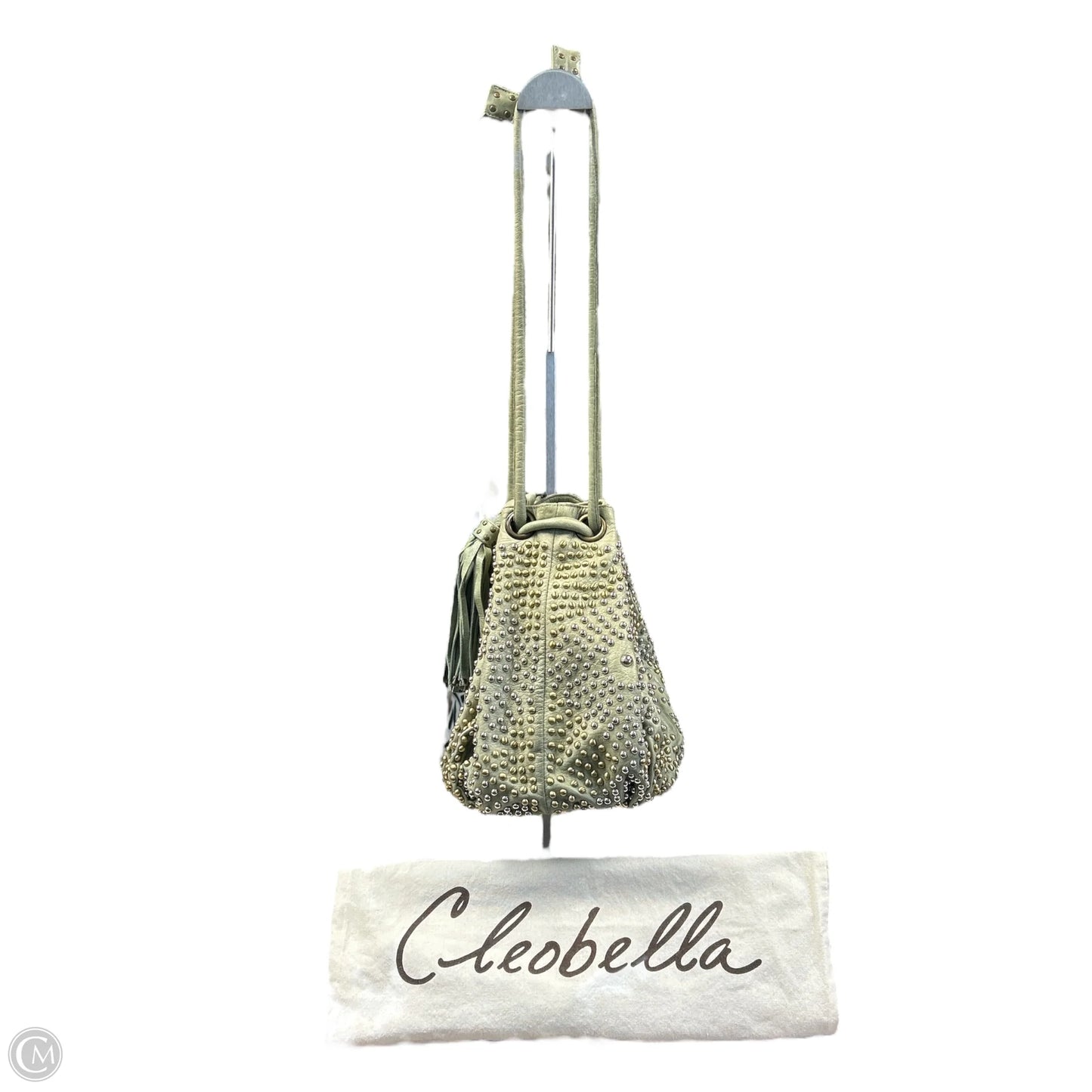 Handbag Leather By Cmb, Size: Medium