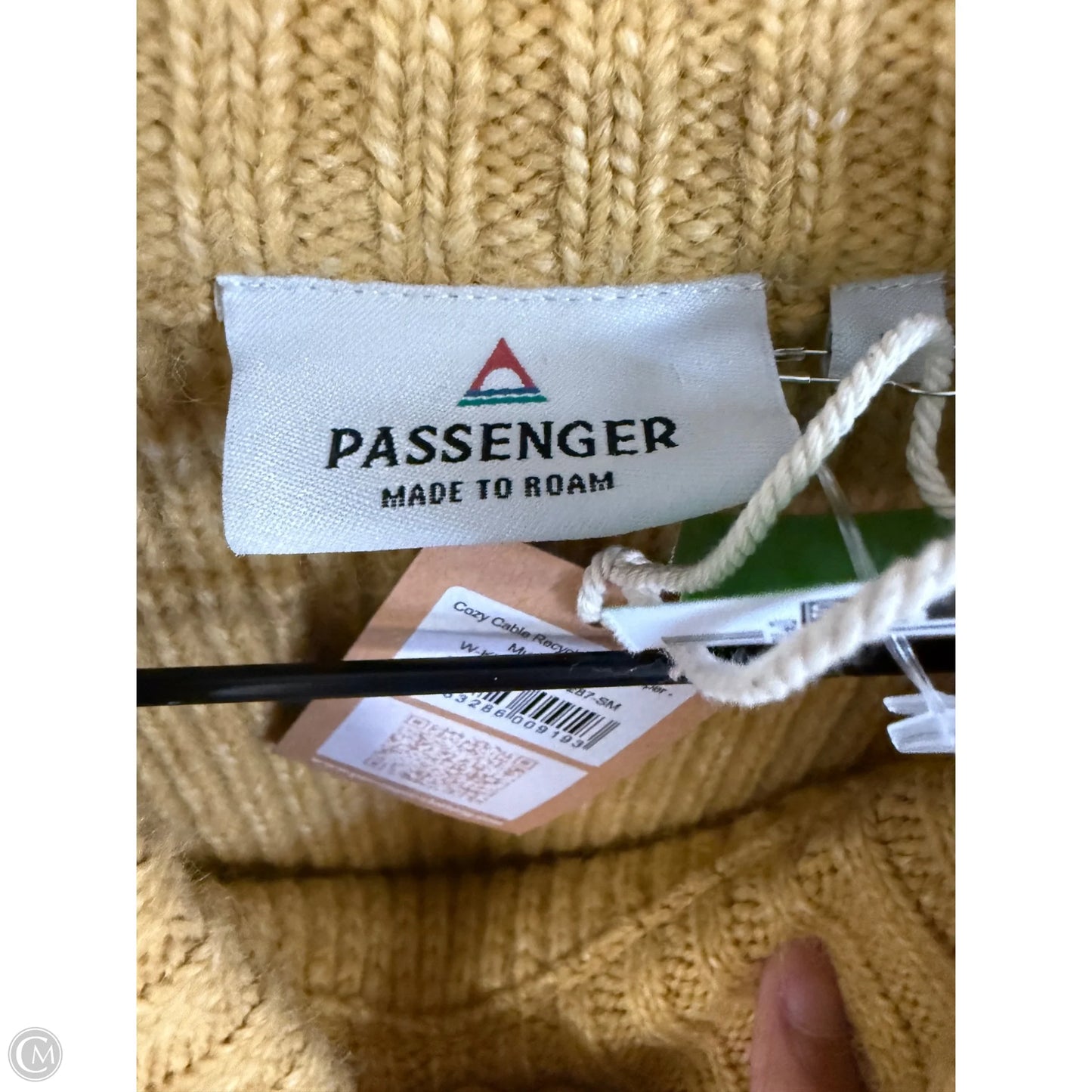 Sweater By Cma In Yellow, Size: S