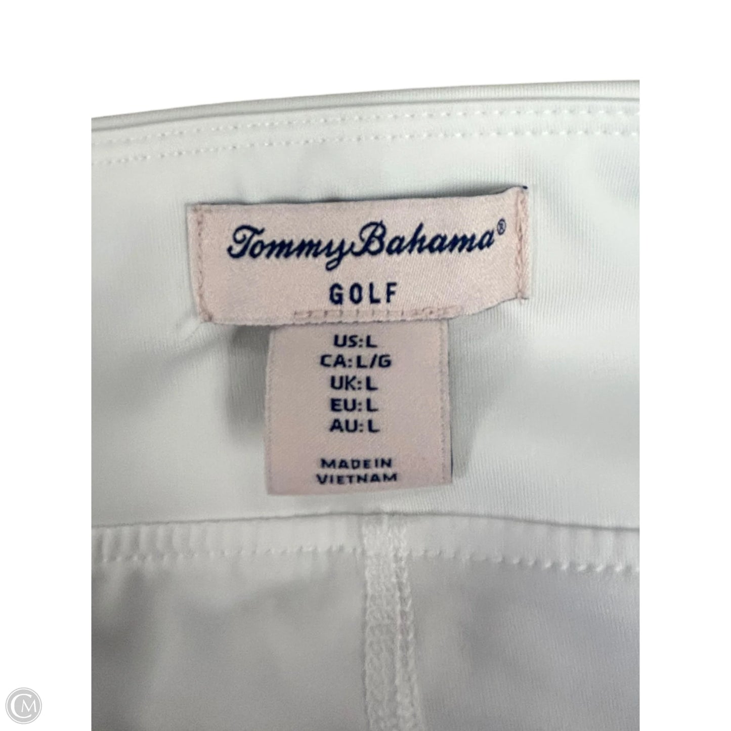 Athletic Skort By Tommy Bahama In White, Size: L