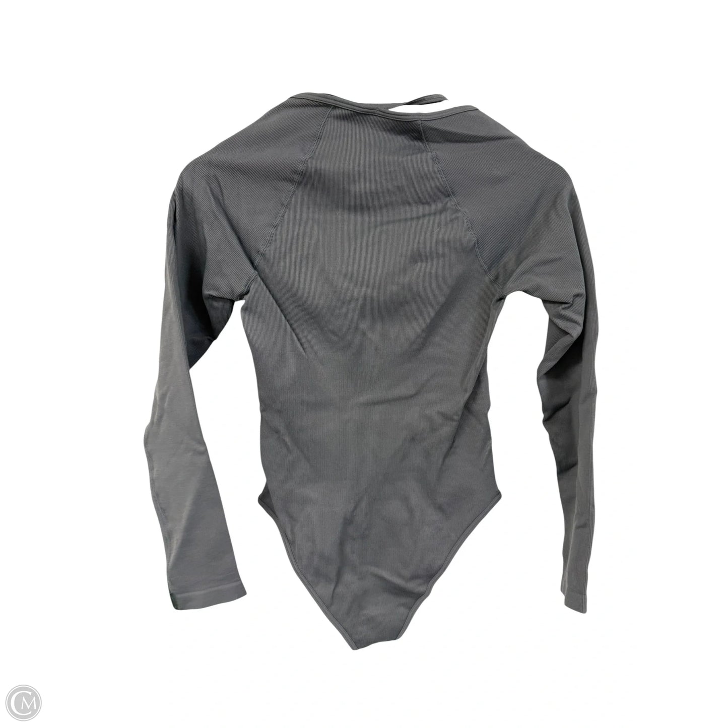 Bodysuit By Clothes Mentor In Grey, Size: M
