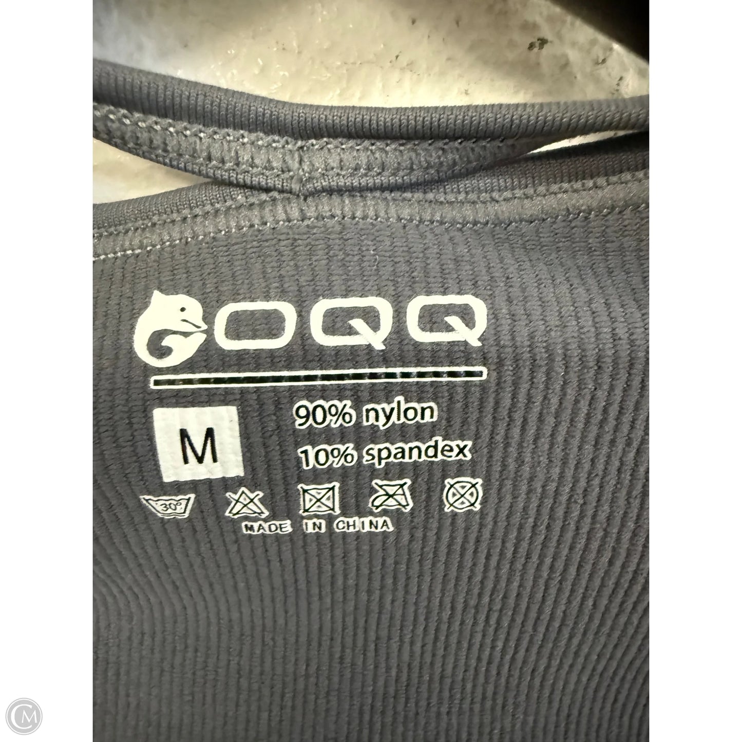Bodysuit By Clothes Mentor In Grey, Size: M