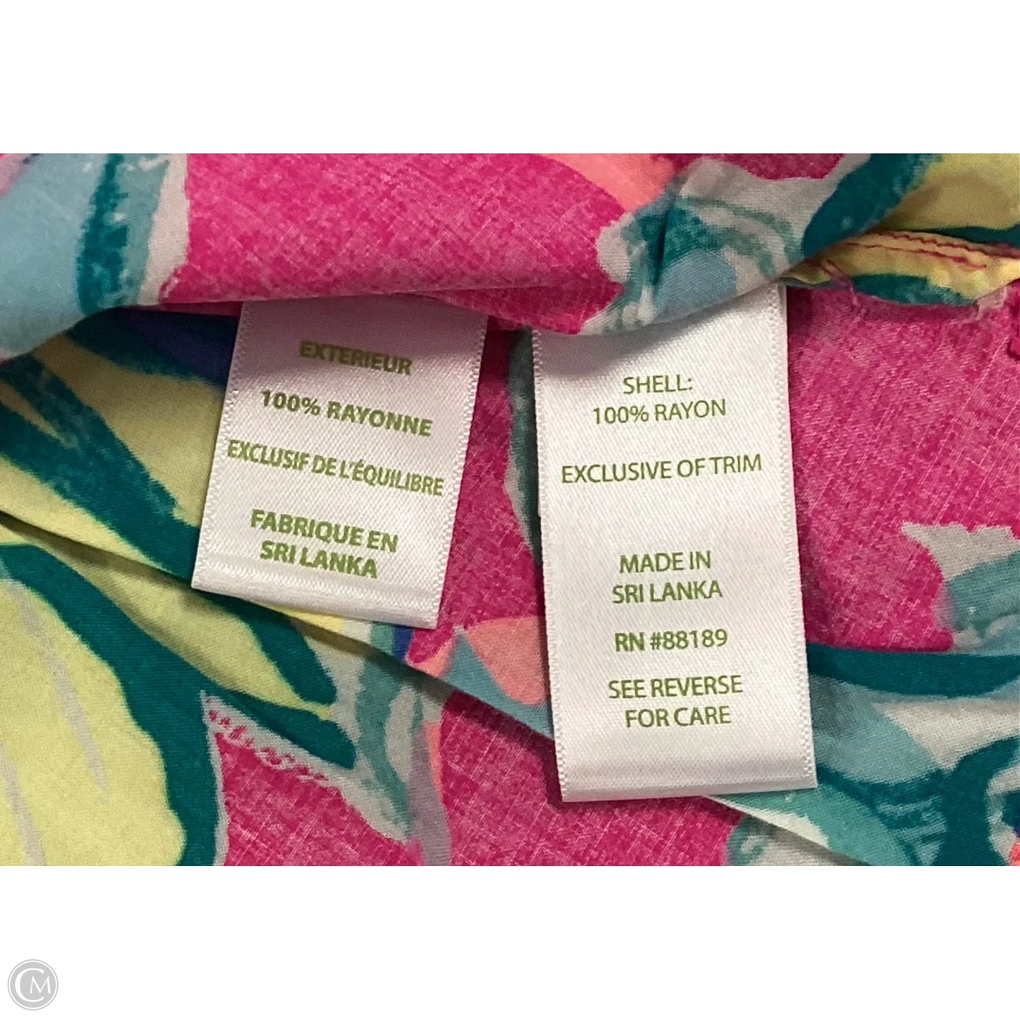 Top Long Sleeve Designer By Lilly Pulitzer In Multi-colored, Size: Xl