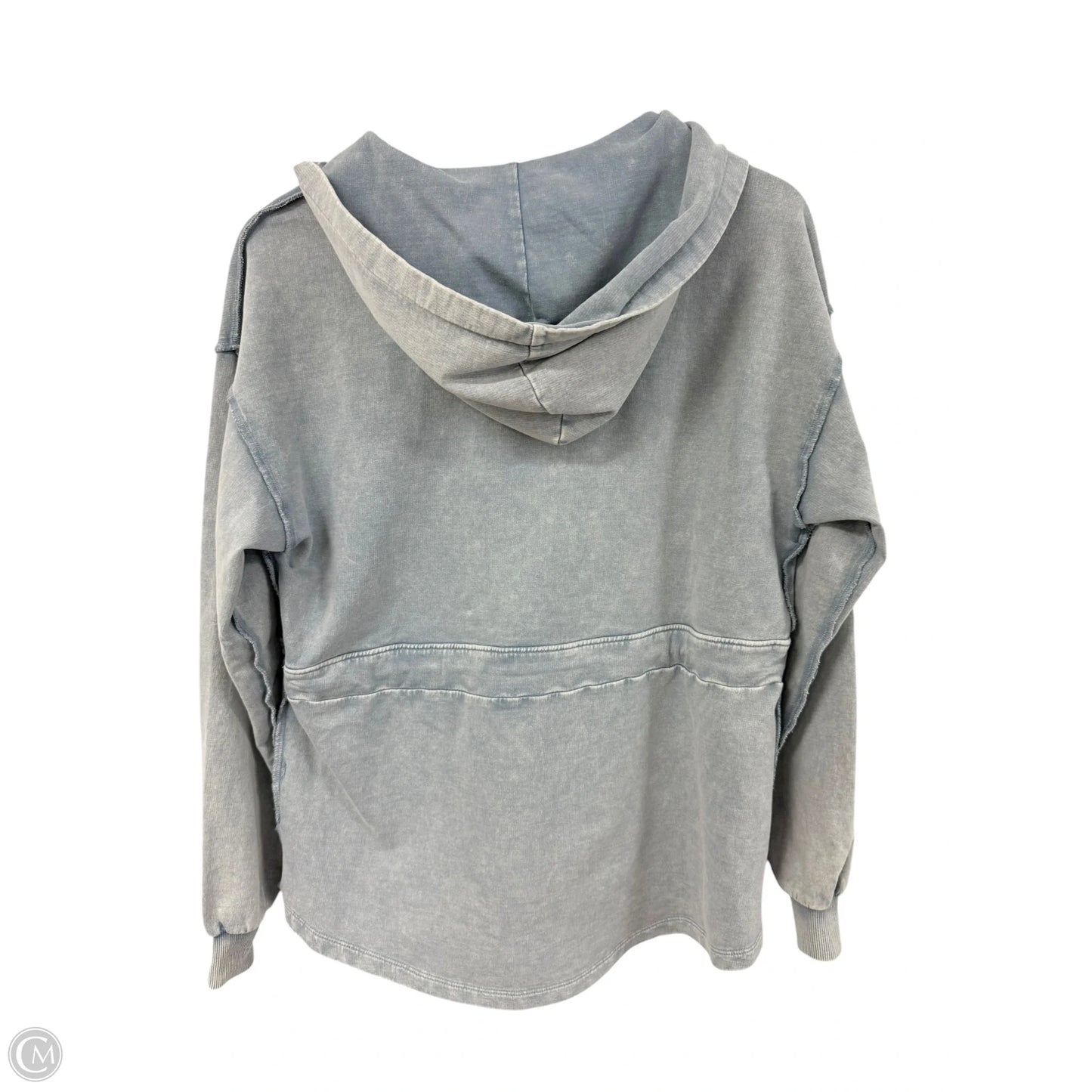 Sweatshirt Hoodie By Bke In Blue, Size: Xs
