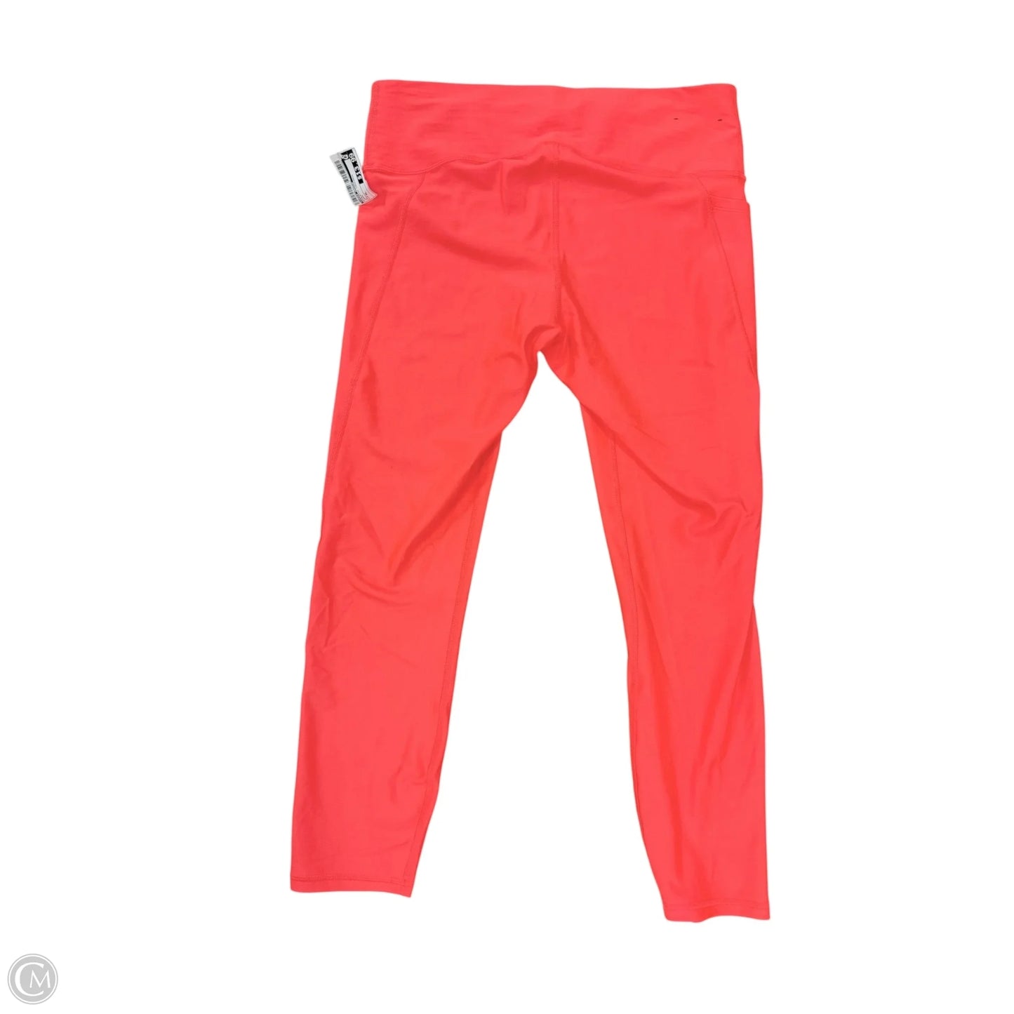 Athletic Leggings By Under Armour In Coral, Size: Xl