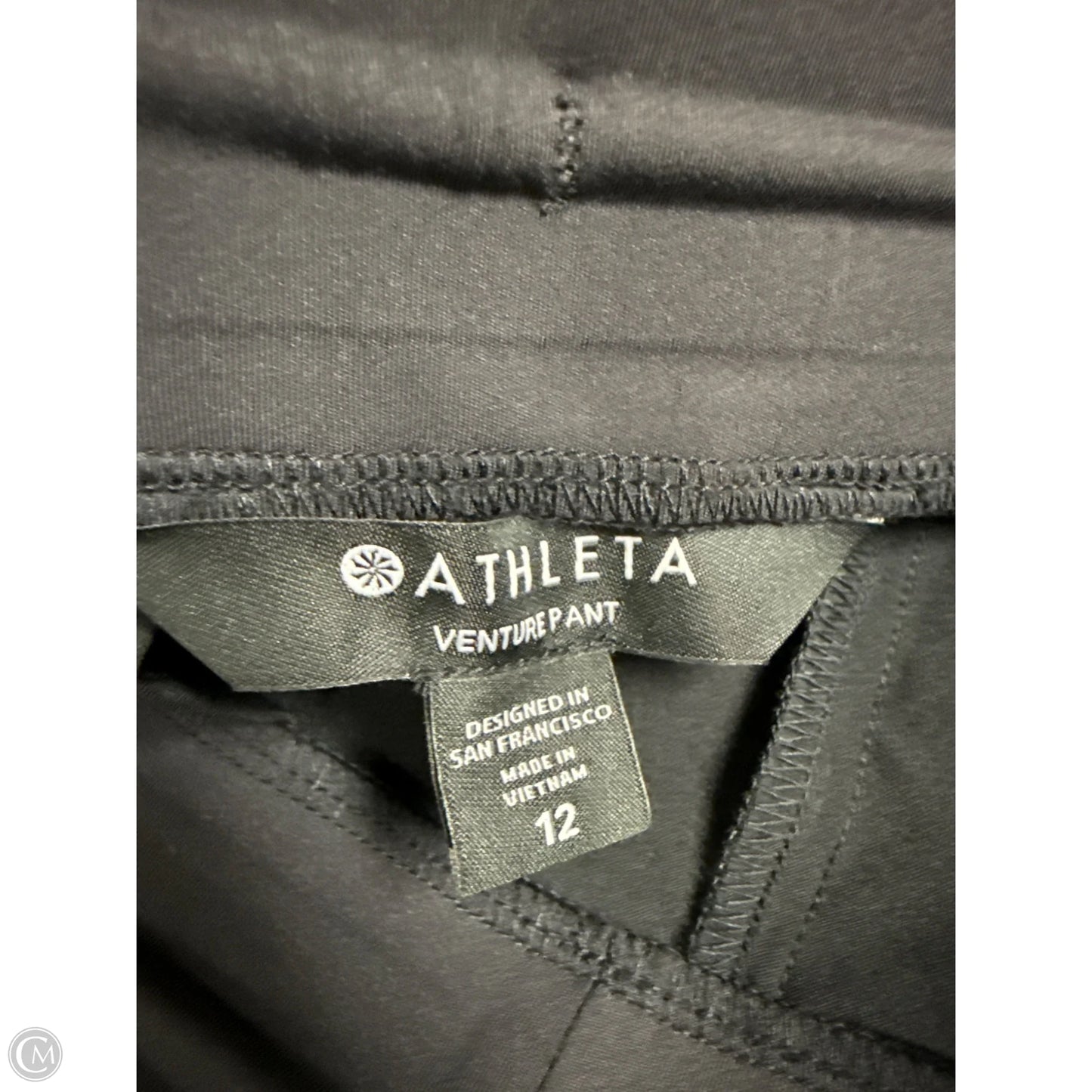 Athletic Pants By Athleta In Black, Size: 12