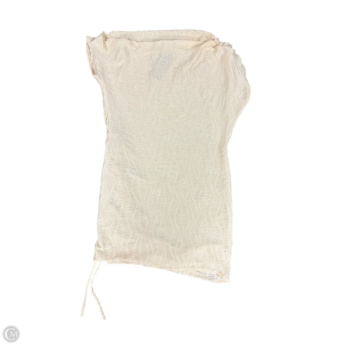 Dress Party Short By Boohoo Boutique In Cream, Size: 14