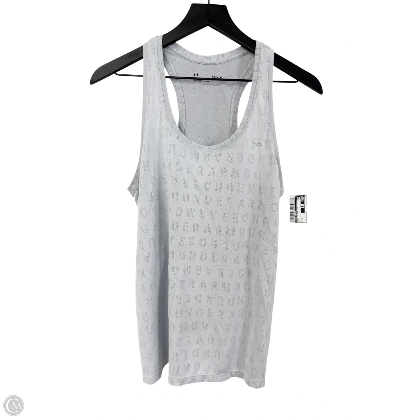 Athletic Tank Top By Under Armour In Grey, Size: M