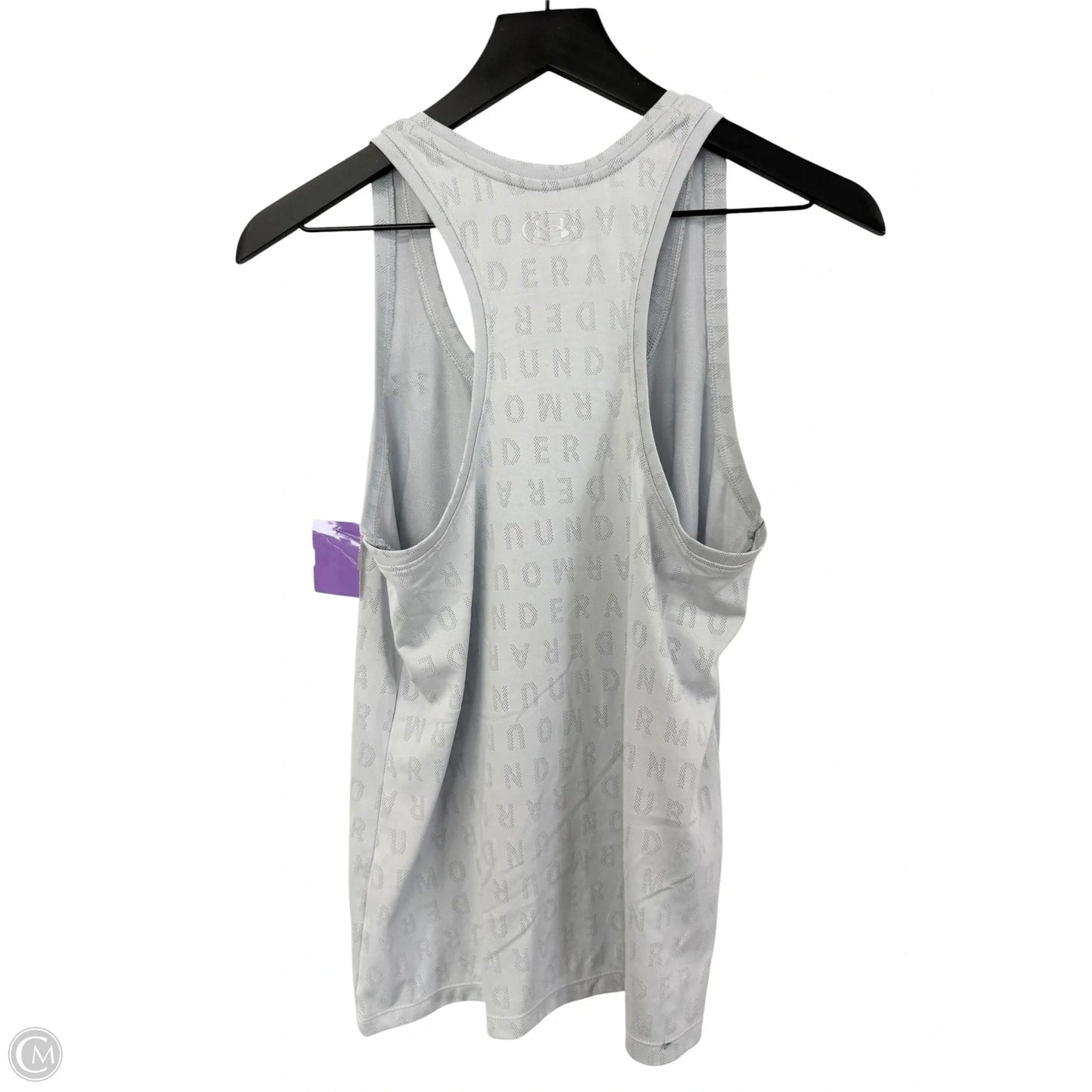 Athletic Tank Top By Under Armour In Grey, Size: M