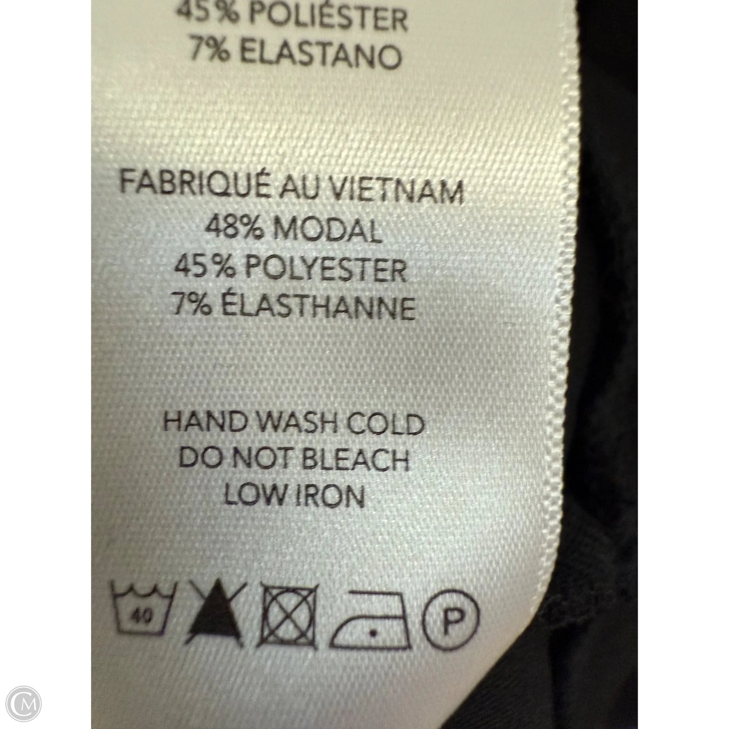 Athletic Top Short Sleeve By Clothes Mentor In Black, Size: 2x