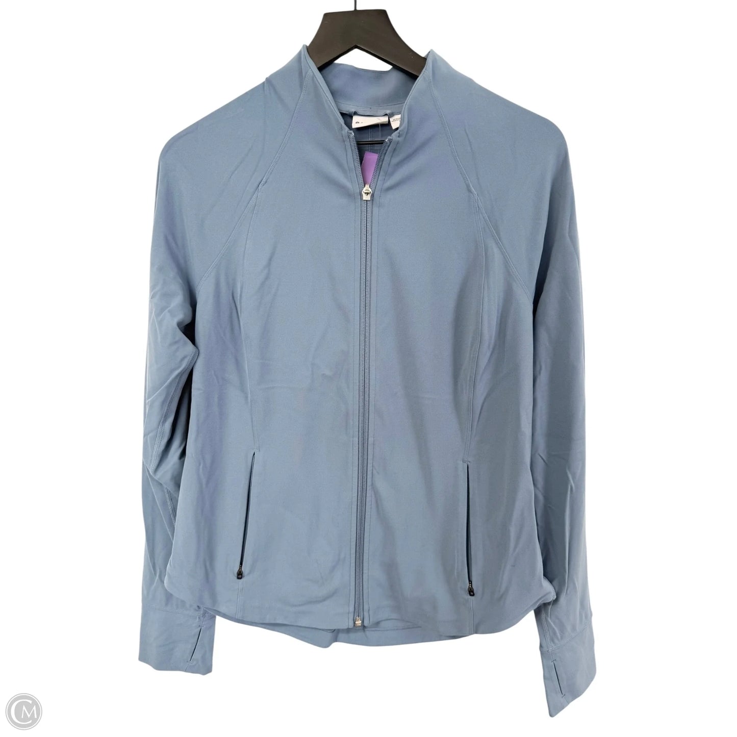 Athletic Jacket By Athleta In Blue, Size: L