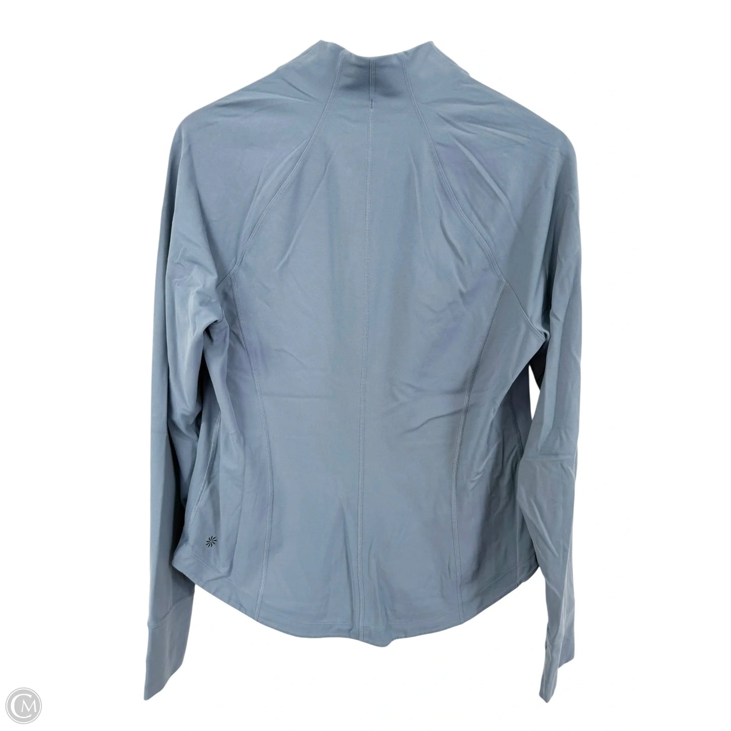 Athletic Jacket By Athleta In Blue, Size: L