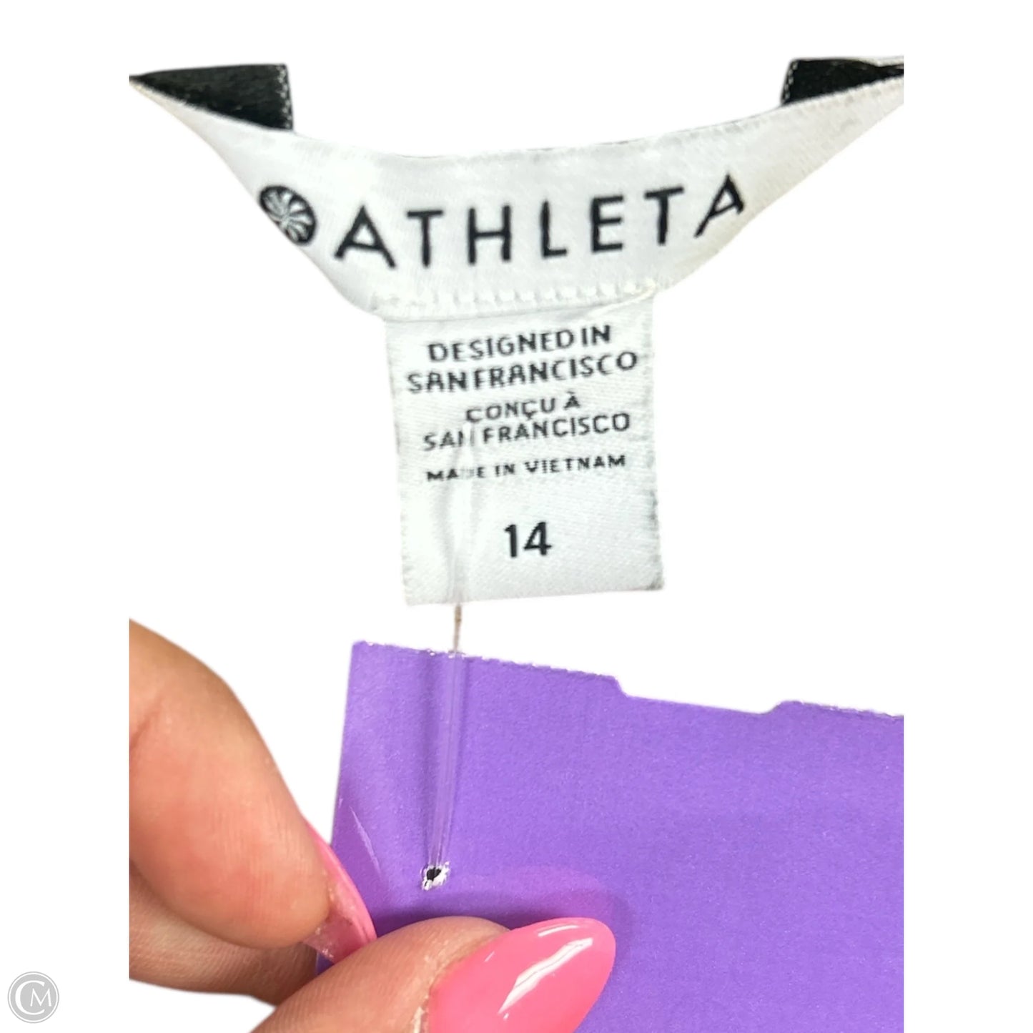Athletic Dress By Athleta In Beige, Size: 14