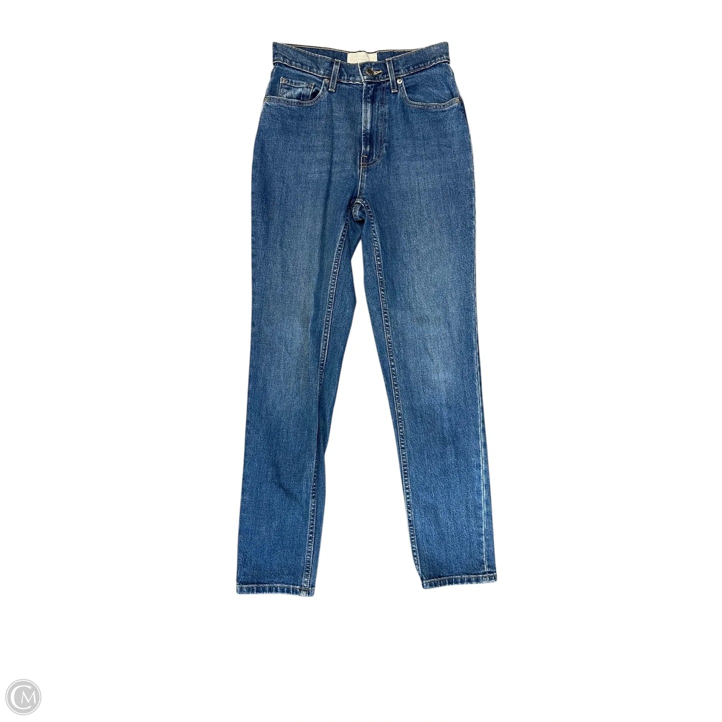 Jeans Straight By Everlane In Blue Denim, Size: 0