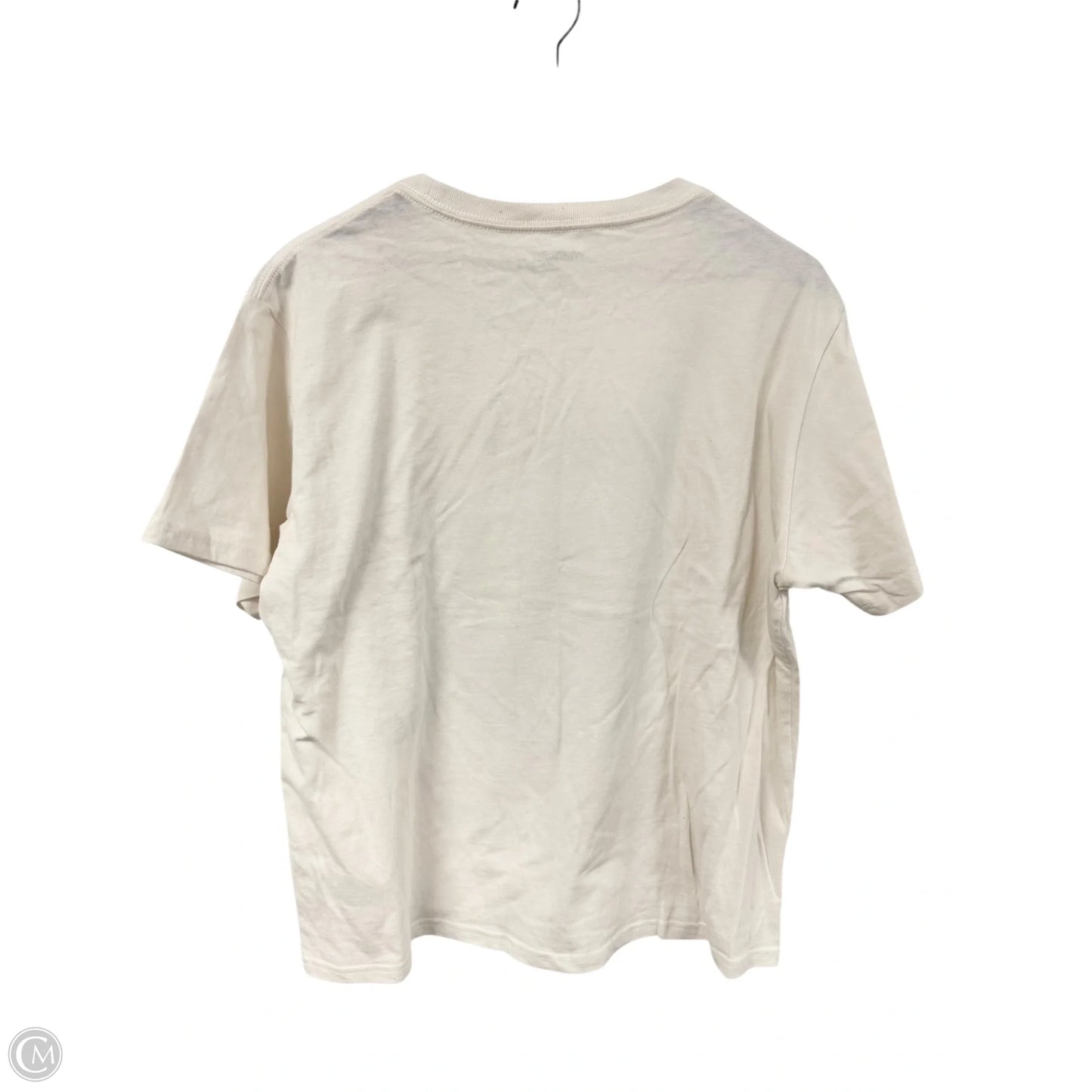 Top Short Sleeve By Wrangler In White, Size: S