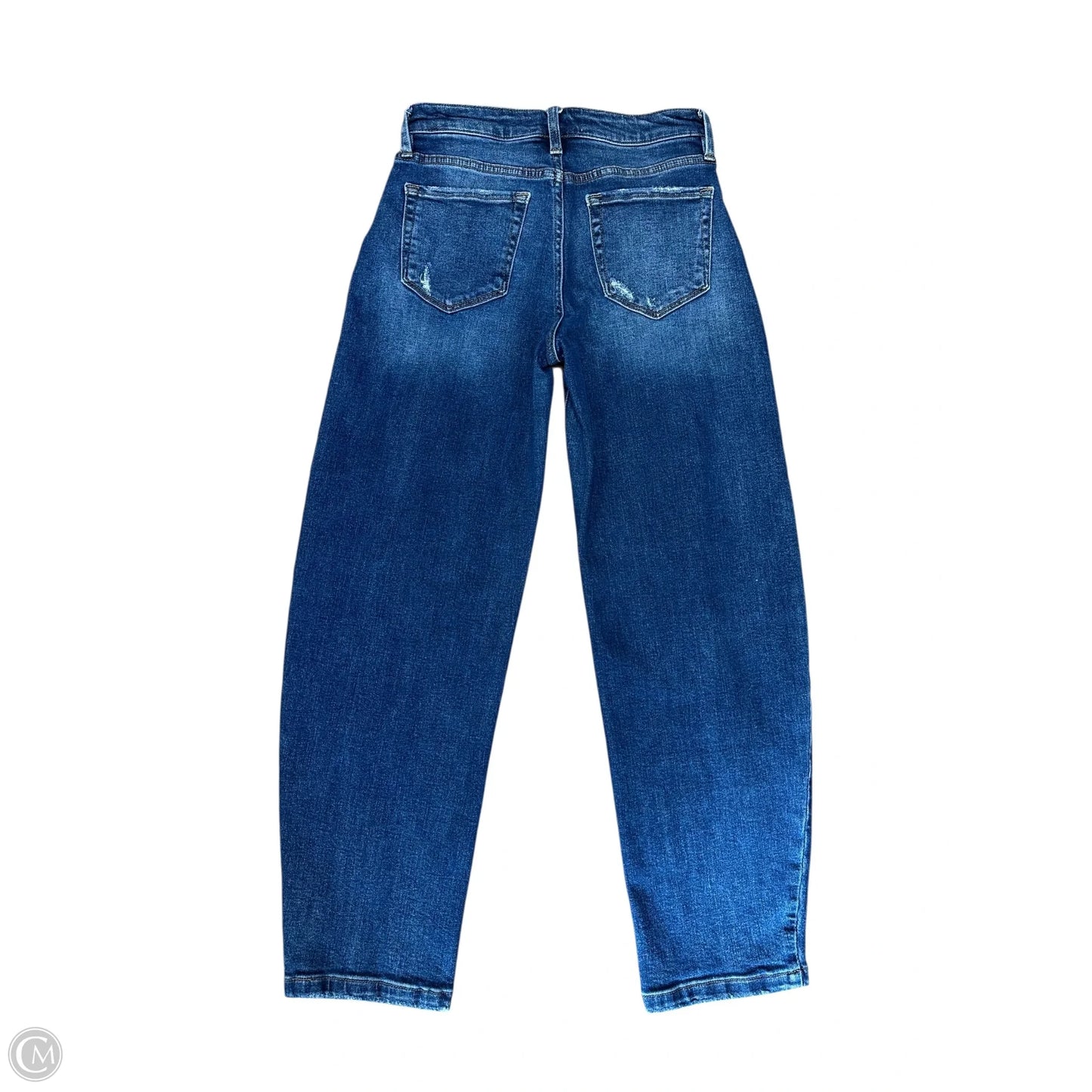 Jeans Straight By Vervet In Blue Denim, Size: 2