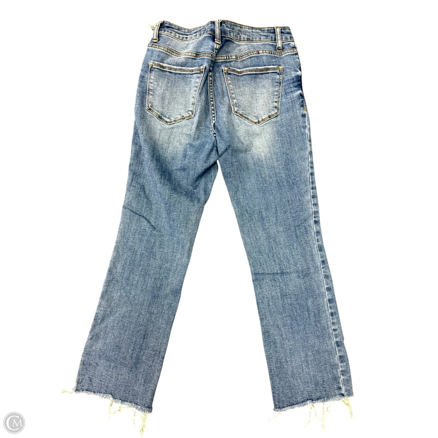 Jeans Straight By Clothes Mentor In Blue Denim, Size: 4