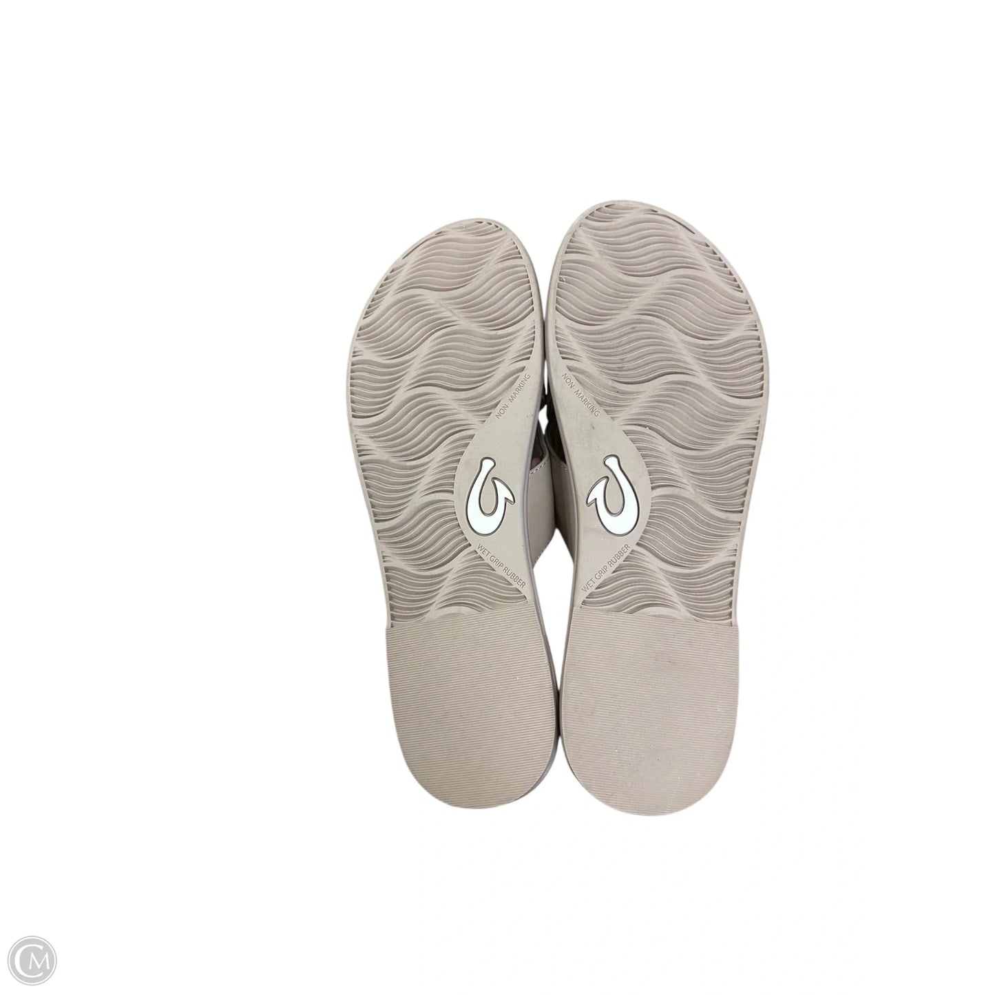 Sandals Flats By Olukai In Tan, Size: 9