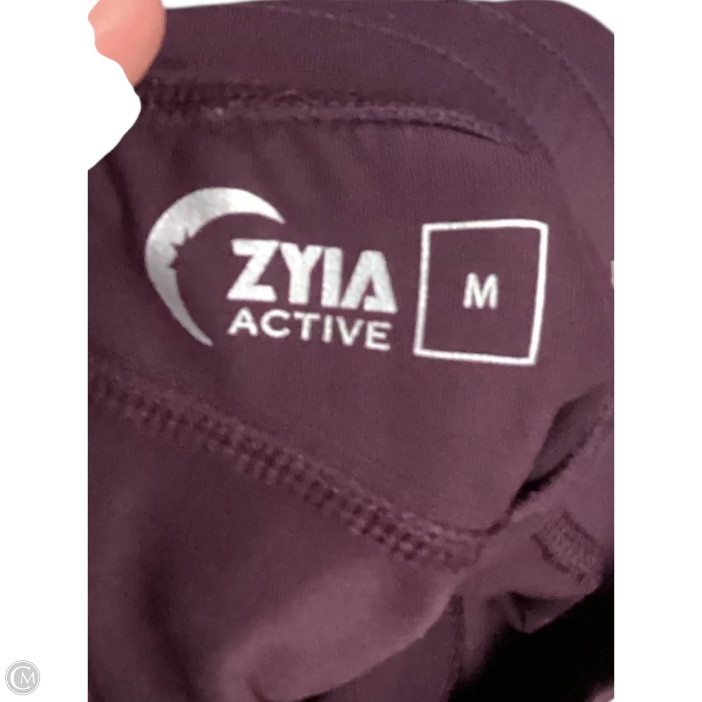Athletic Pants By Zyia In Purple, Size: M