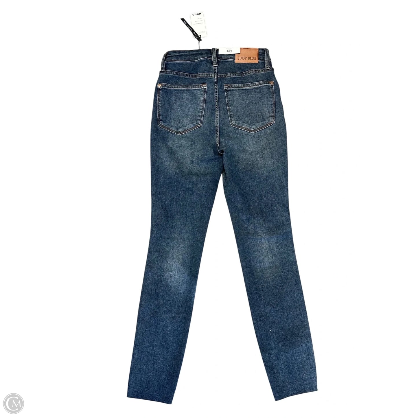 Jeans Skinny By Judy Blue In Blue Denim, Size: 2