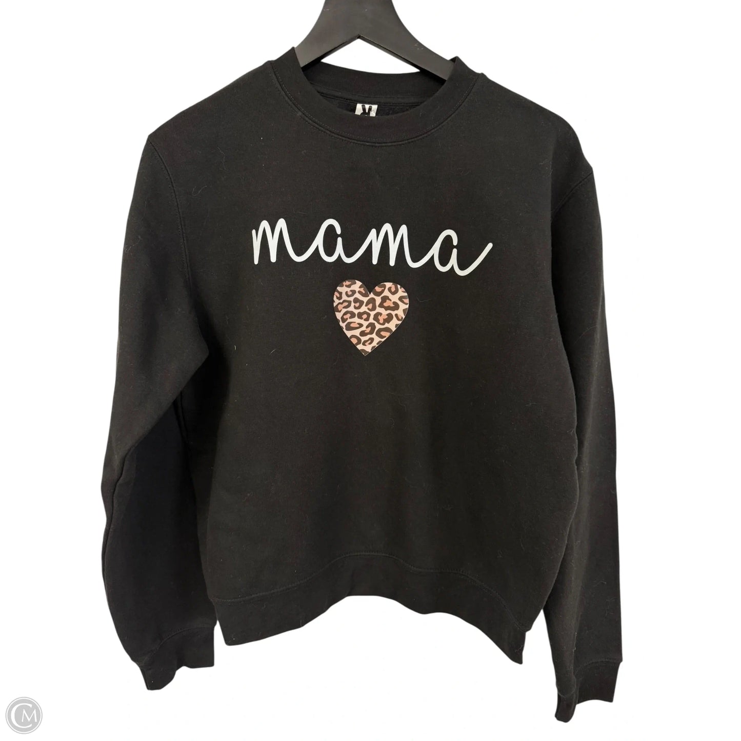 Sweatshirt Crewneck By Cmf In Black, Size: S