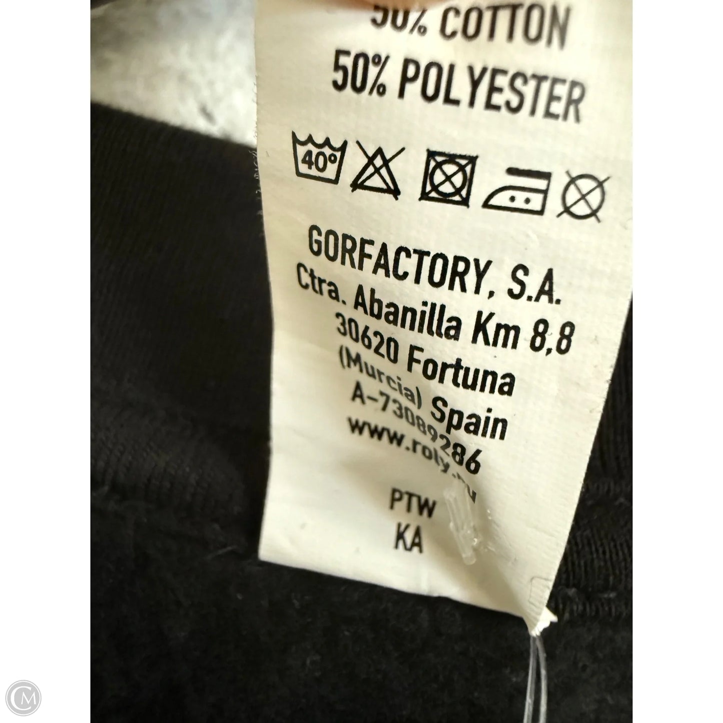 Sweatshirt Crewneck By Cmf In Black, Size: S