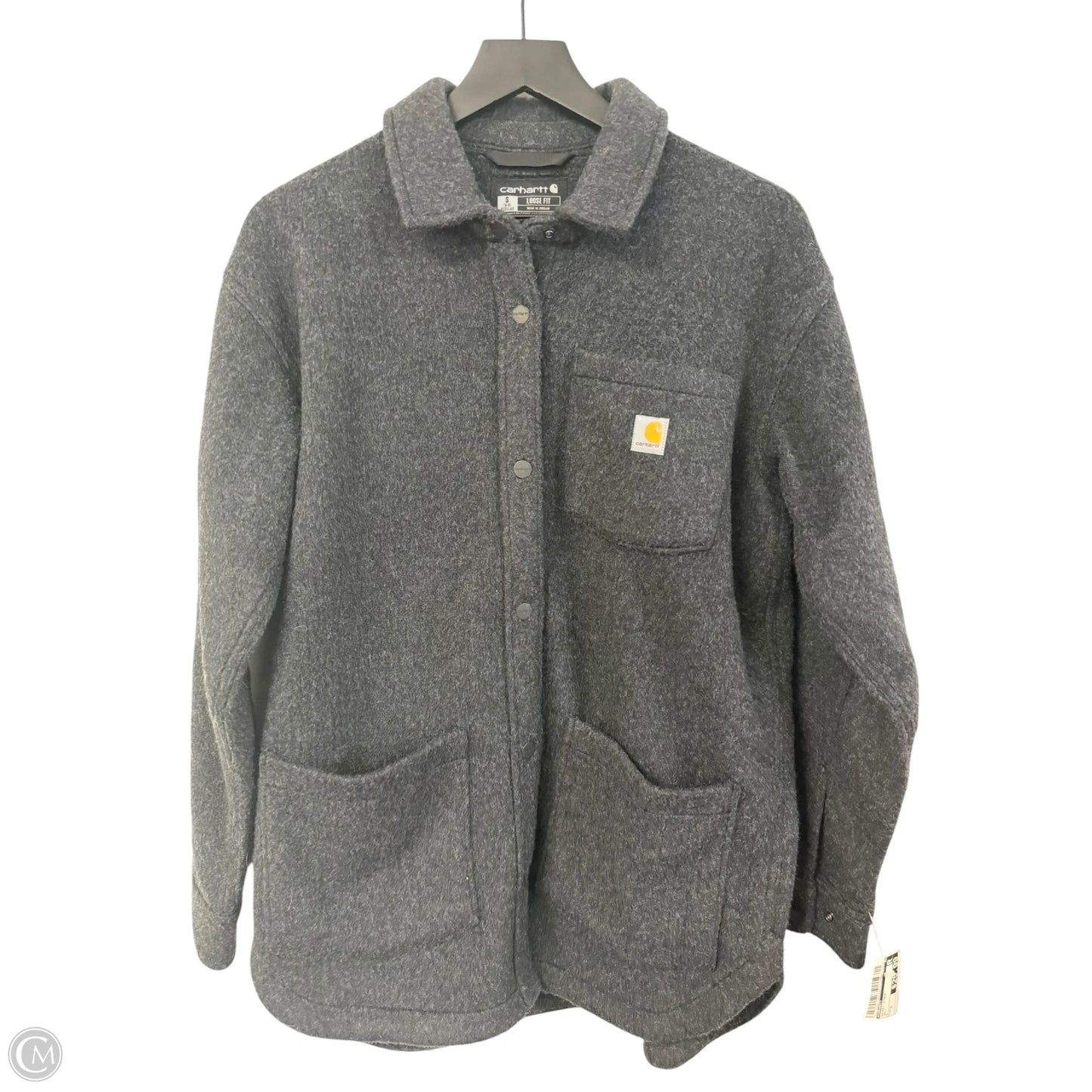 Jacket Other By Carhartt In Grey, Size: S