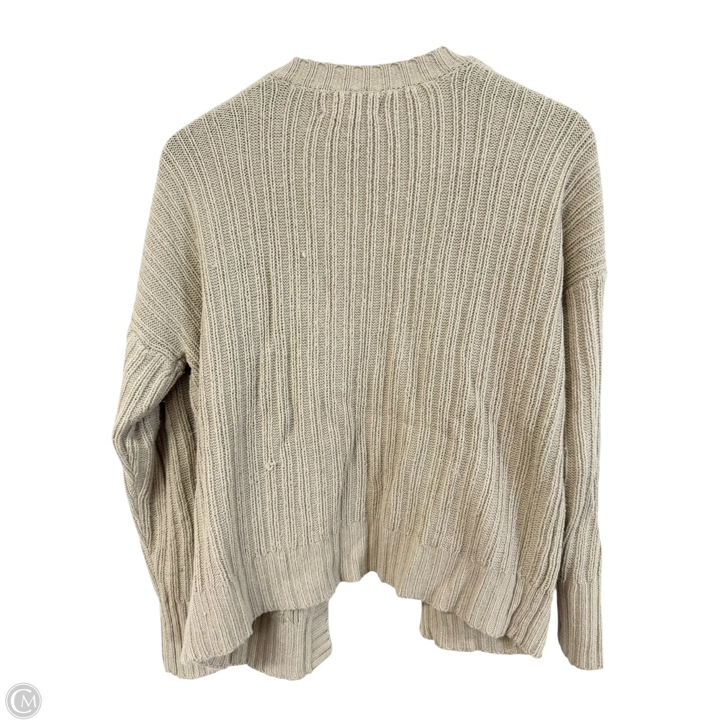 Cardigan By Pink Rose In Tan, Size: M