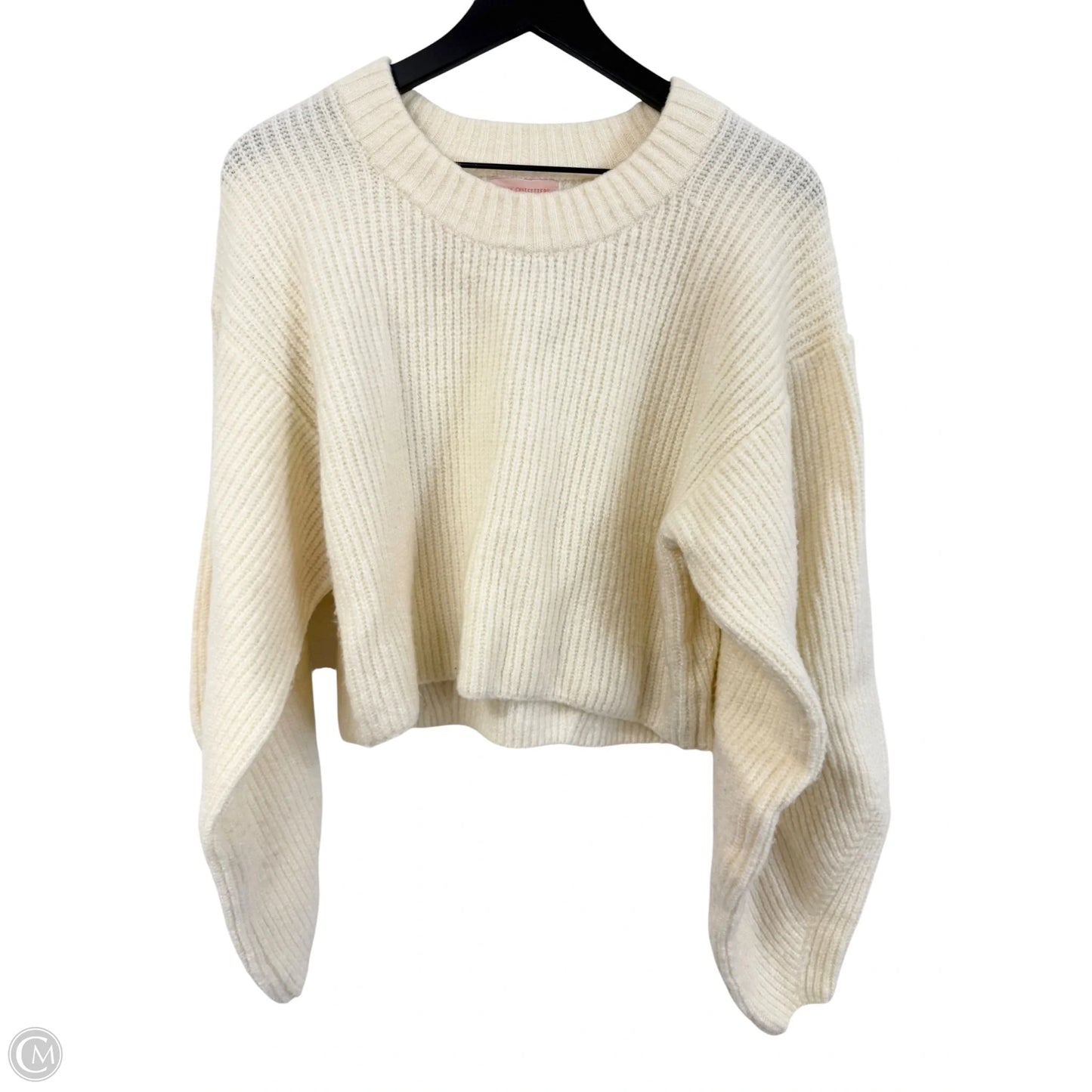 Sweater By Urban Outfitters In Cream, Size: L