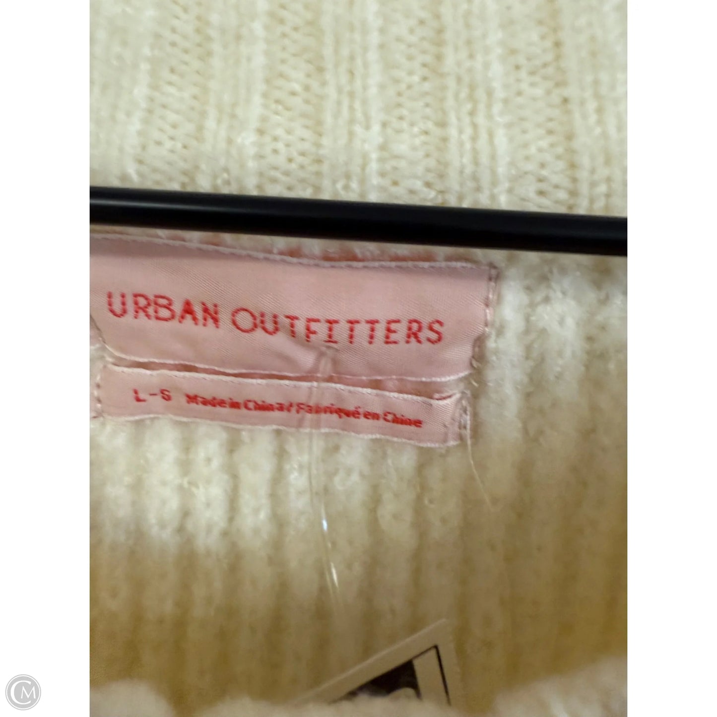 Sweater By Urban Outfitters In Cream, Size: L