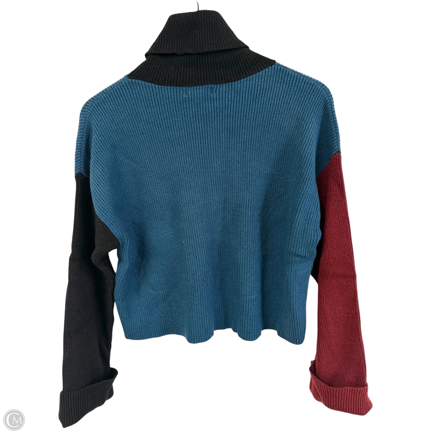 Sweater By Elan In Multi-colored, Size: M