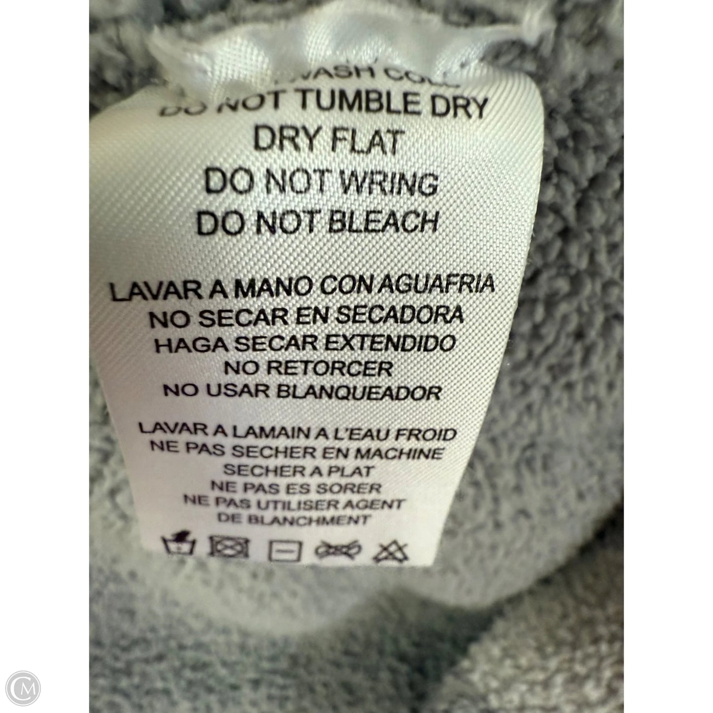 Sweater Cardigan By Thread And Supply In Grey, Size: Osfm