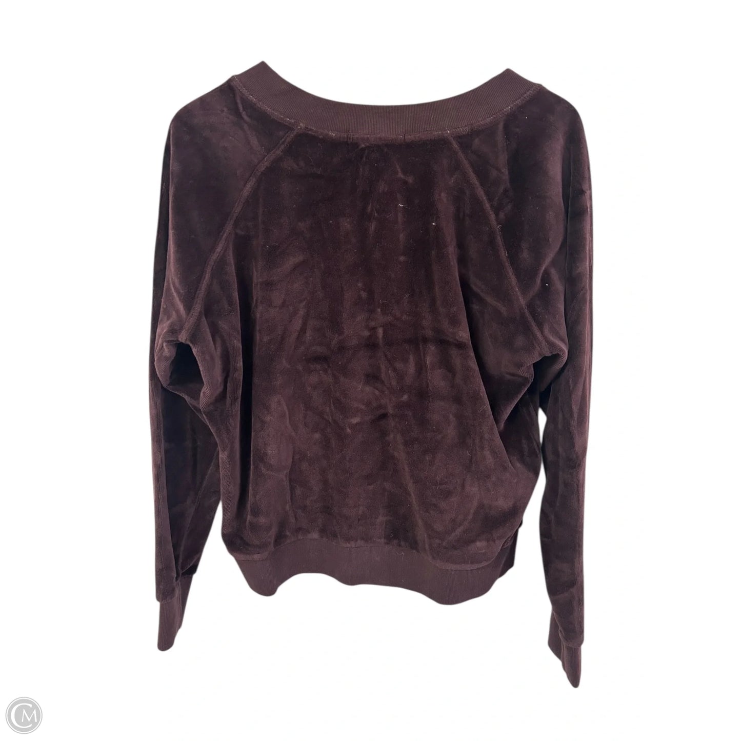 Top Long Sleeve By Cmc In Purple, Size: M