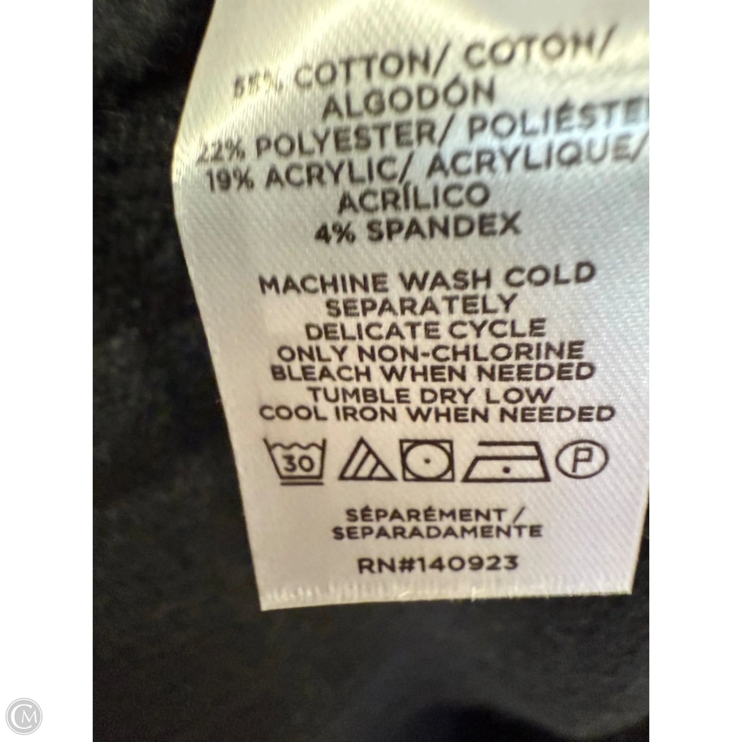 Sweater By Loft In Black & White, Size: Sp
