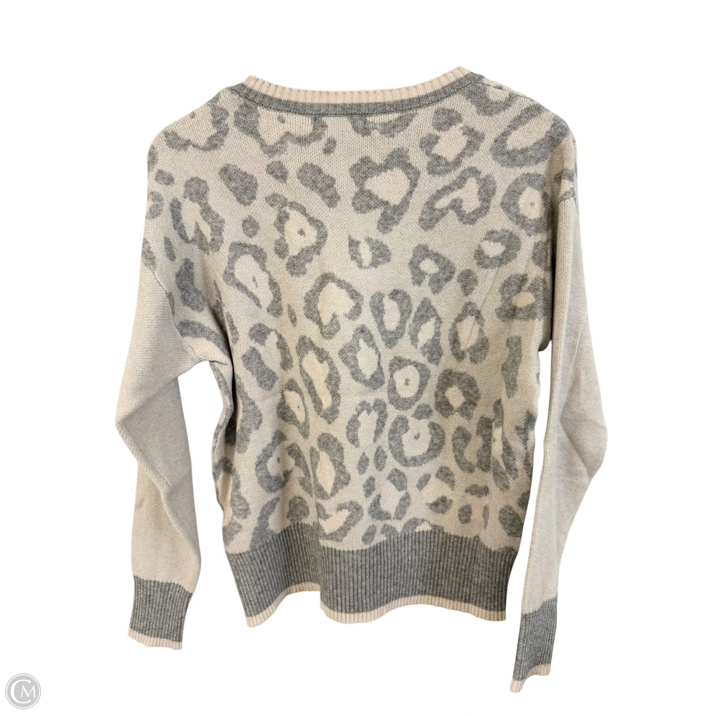 Sweater By Charlie B In Leopard Print, Size: M