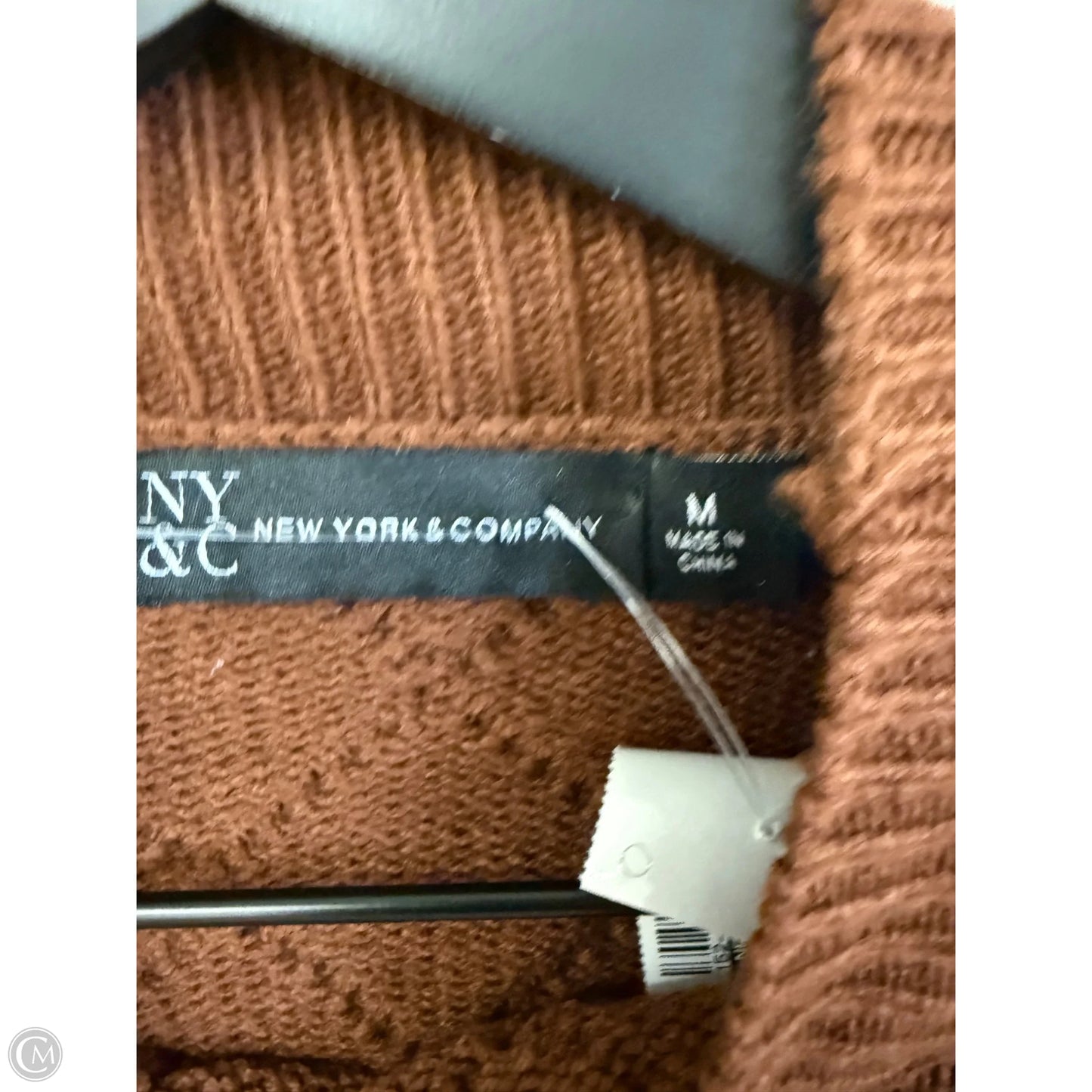 Sweater By New York And Co In Brown, Size: M