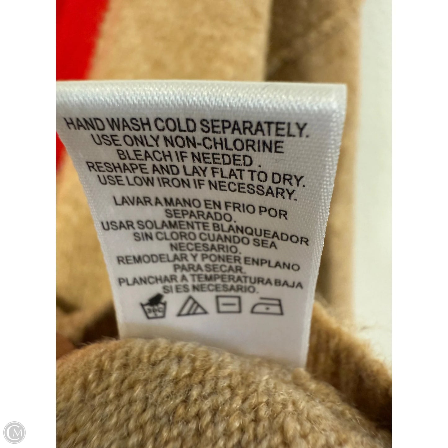 Sweater By Vince Camuto In Beige, Size: S