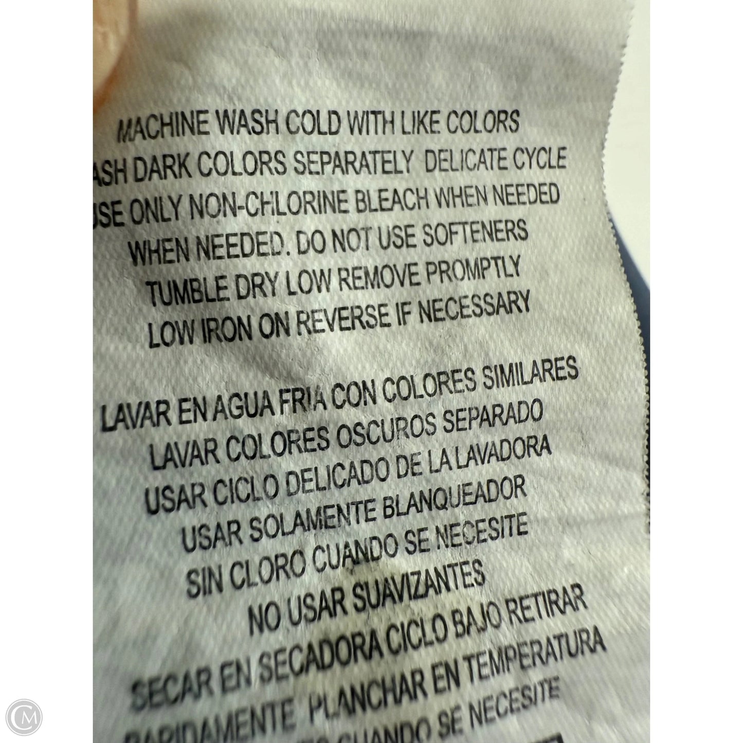 Jacket Windbreaker By Clothes Mentor In Blue, Size: L