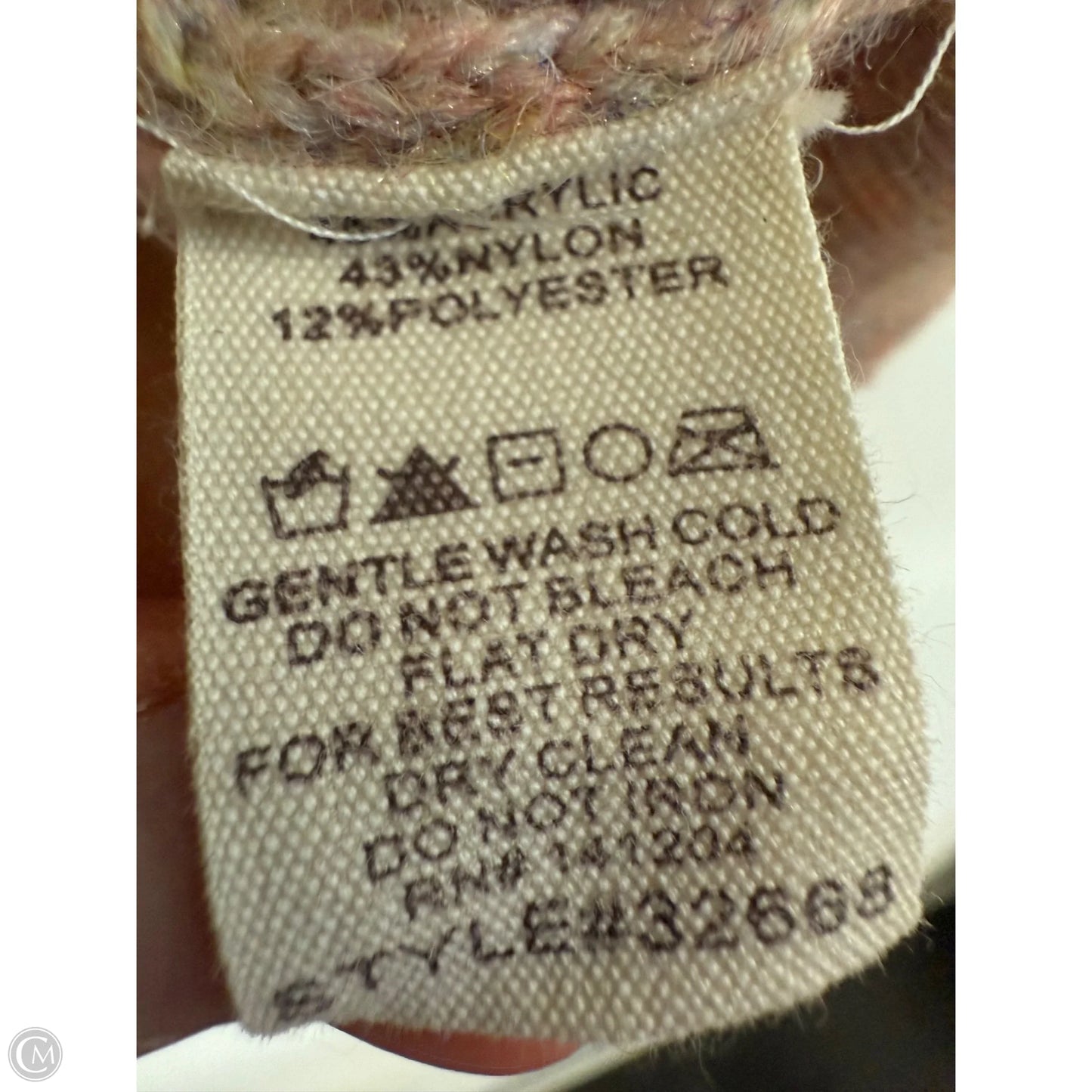 Sweater By Hem & Thread In Pink, Size: S