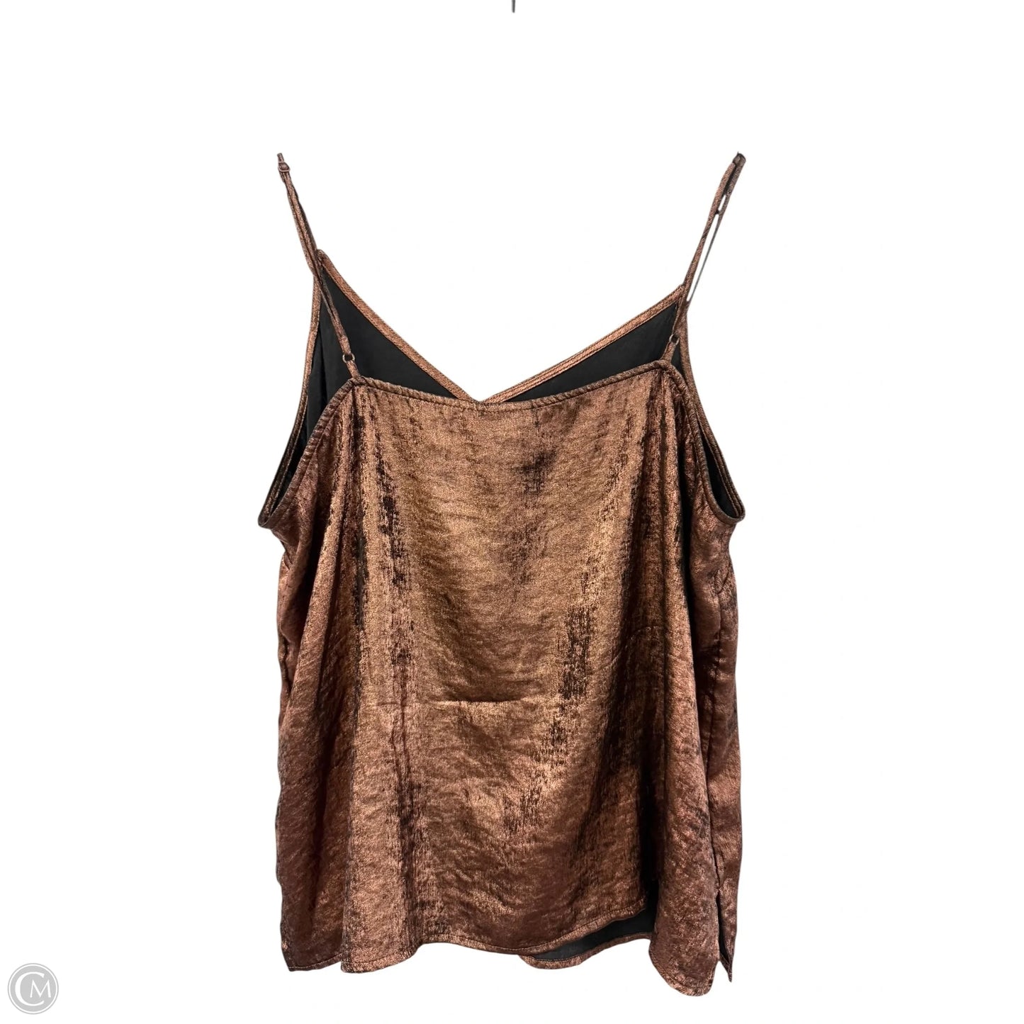 Top Sleeveless By A New Day In Bronze, Size: Xxl