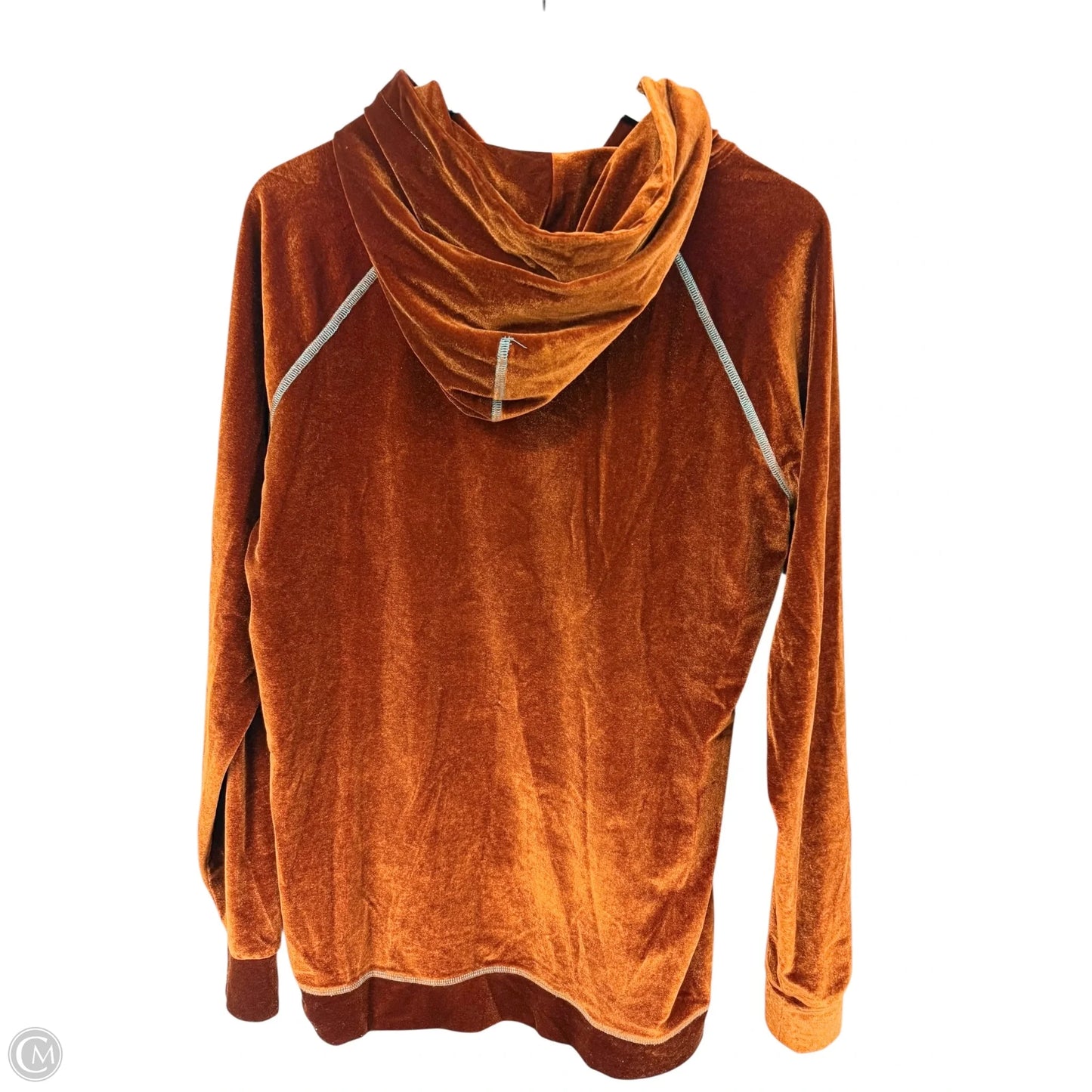 Sweatshirt Hoodie By Cmc In Orange, Size: L
