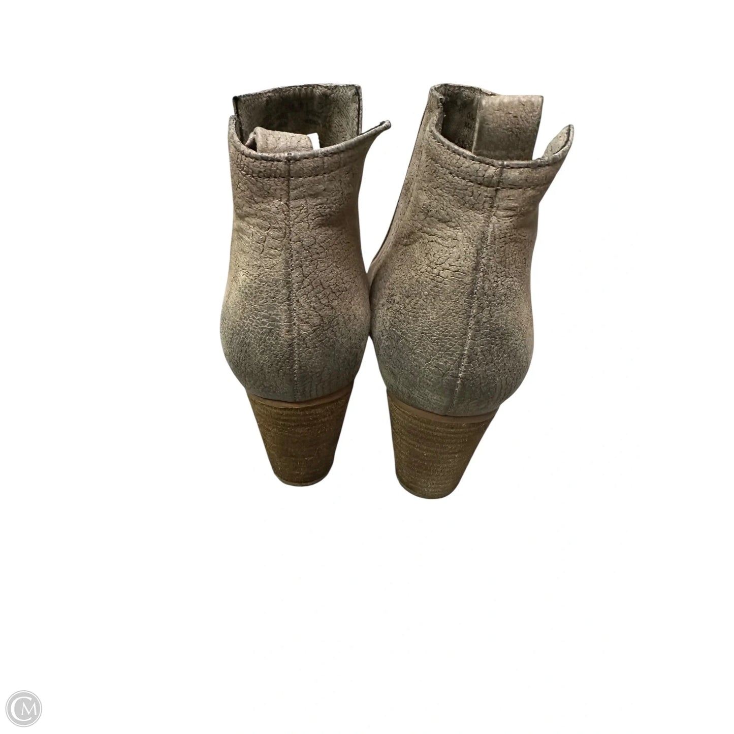 Boots Ankle Heels By Not Rated In Brown, Size: 8.5