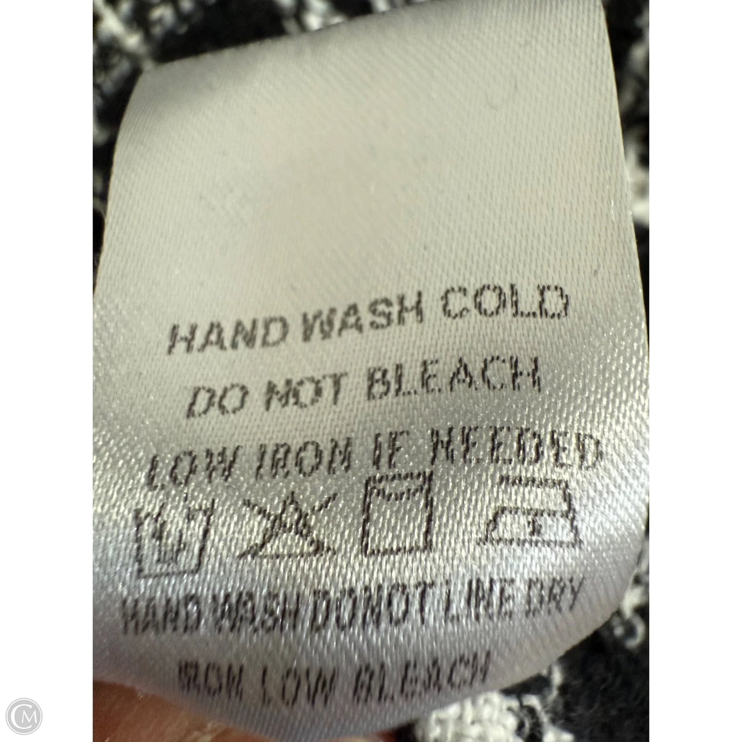 Jacket Other By Clothes Mentor In Black & White, Size: S