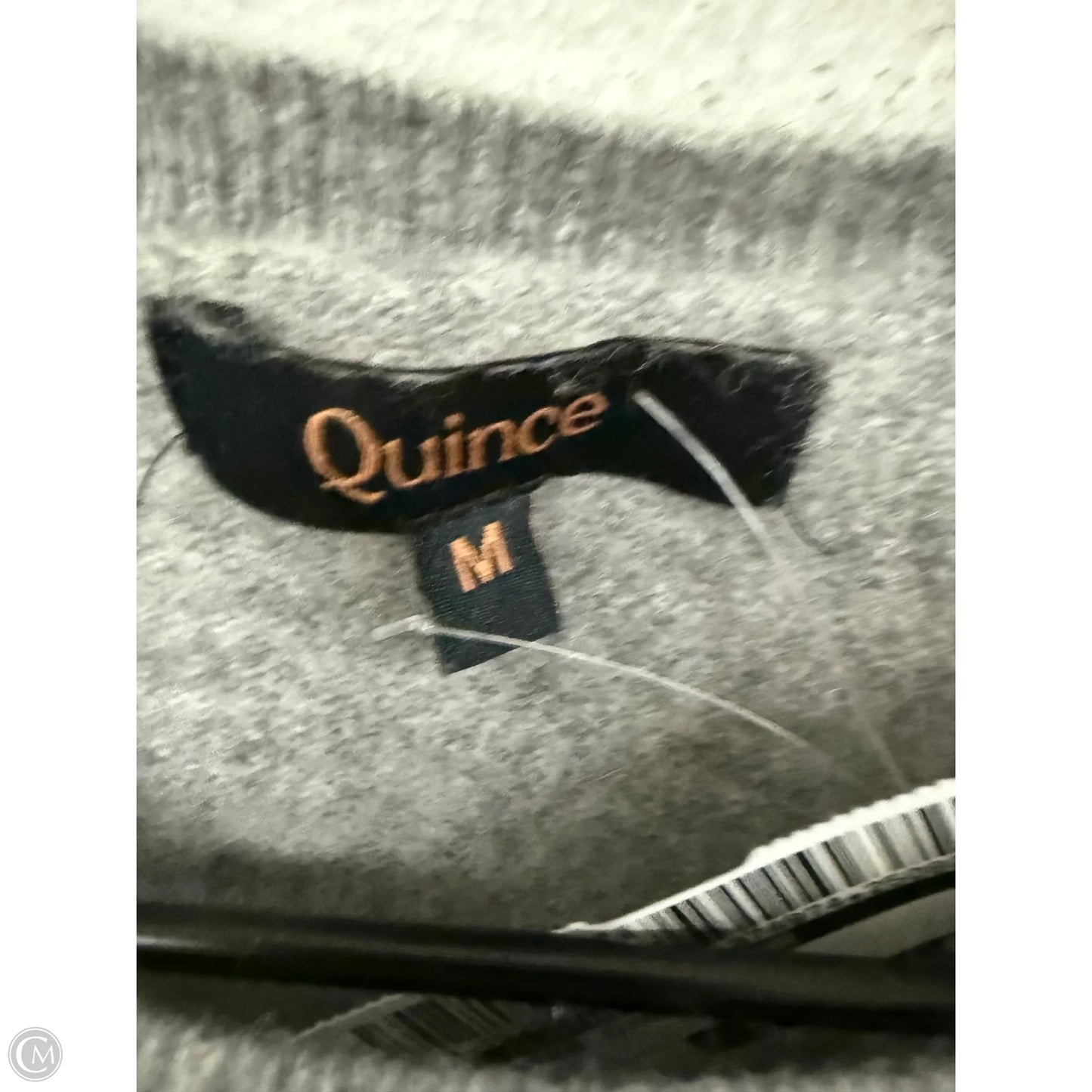 Sweater Cashmere By Clothes Mentor In Grey, Size: M