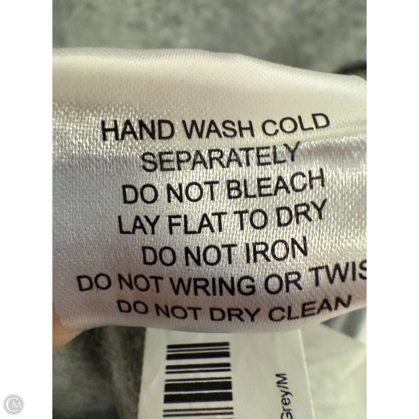 Sweater Cashmere By Clothes Mentor In Grey, Size: M