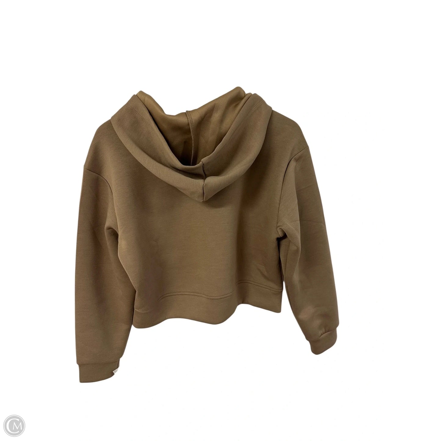 Athletic Sweatshirt Hoodie By A New Day In Beige, Size: S