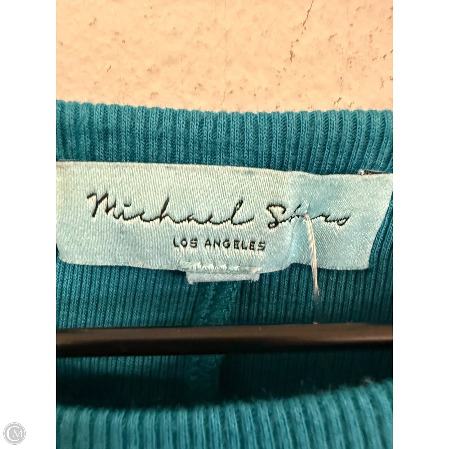 Top Short Sleeve Basic By Michael Stars In Aqua, Size: Xs