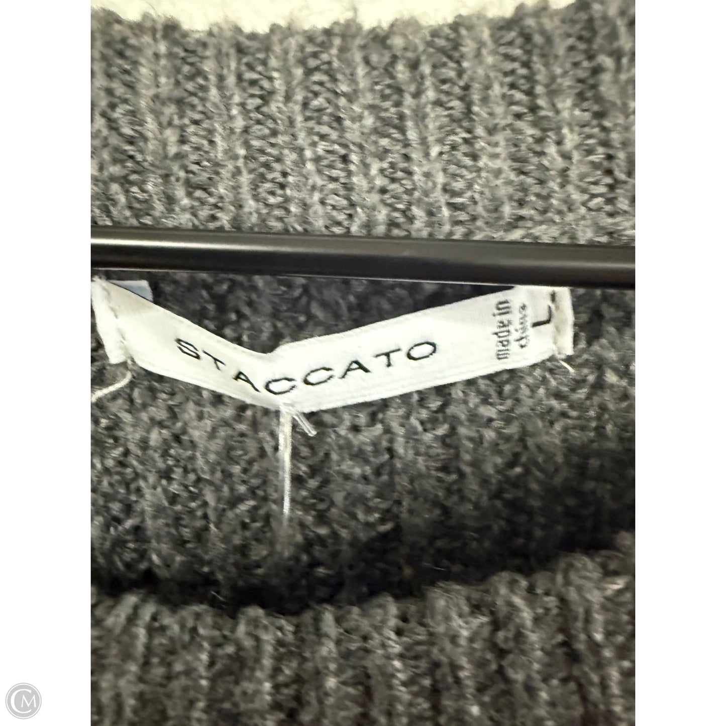 Sweater By Staccato In Grey, Size: L