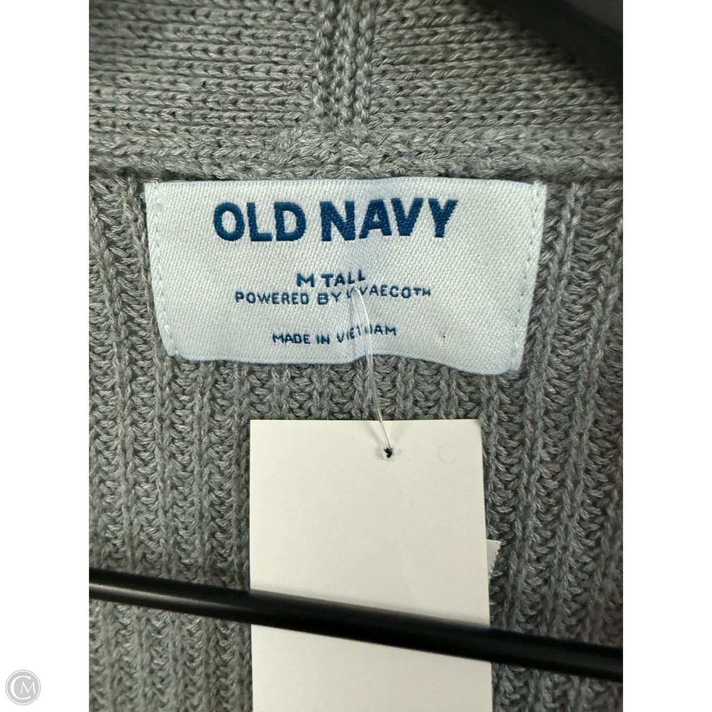 Sweater Cardigan By Old Navy In Grey, Size: M