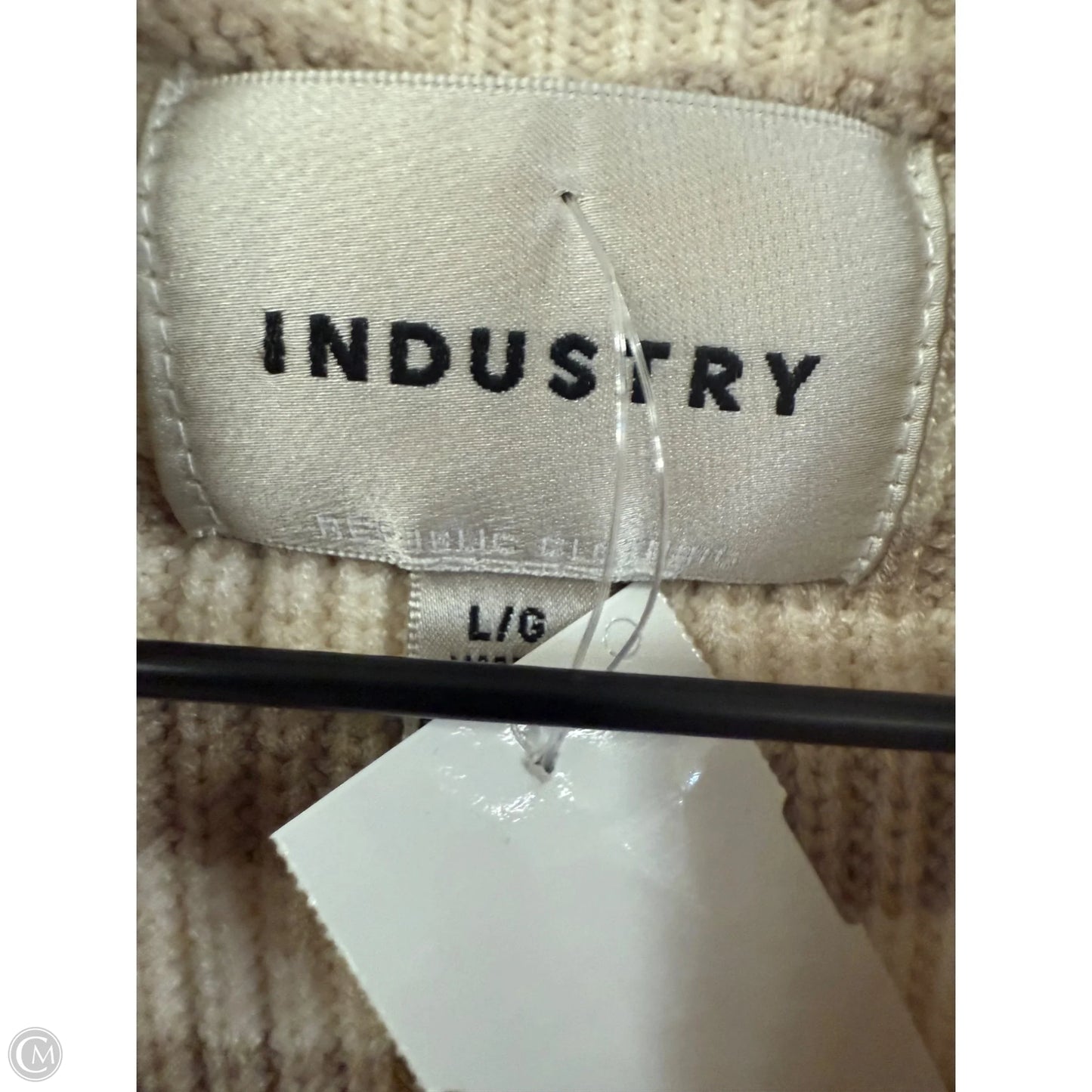 Sweater By Cmc In Cream & Tan, Size: L